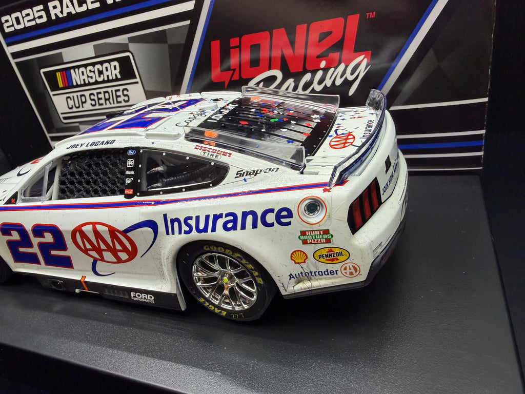 2025 Joey Logano 1:24 AAA Insurance Texas Race Win Diecast
