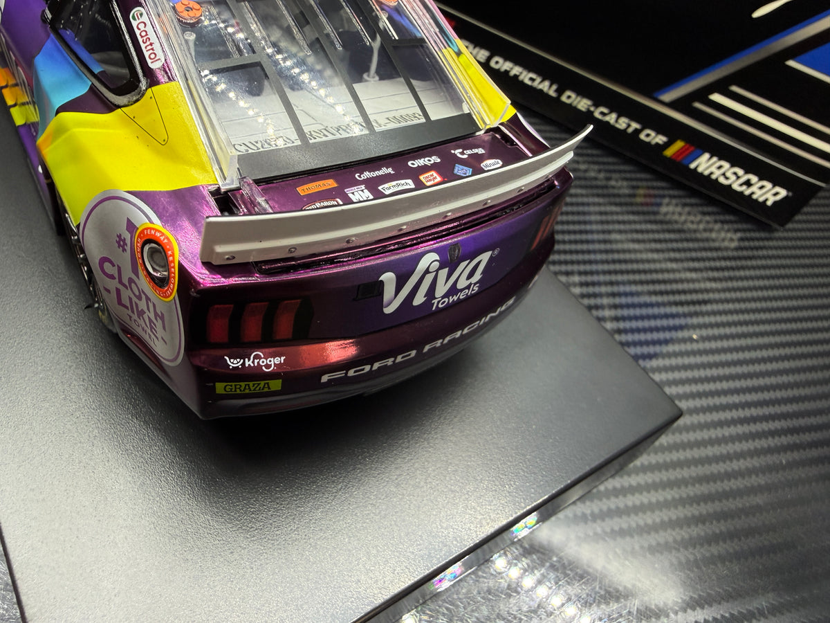 2026 Ryan Preece 1:24 Kroger Viva Greg Biffle Tribute COLOR CHROME Diecast