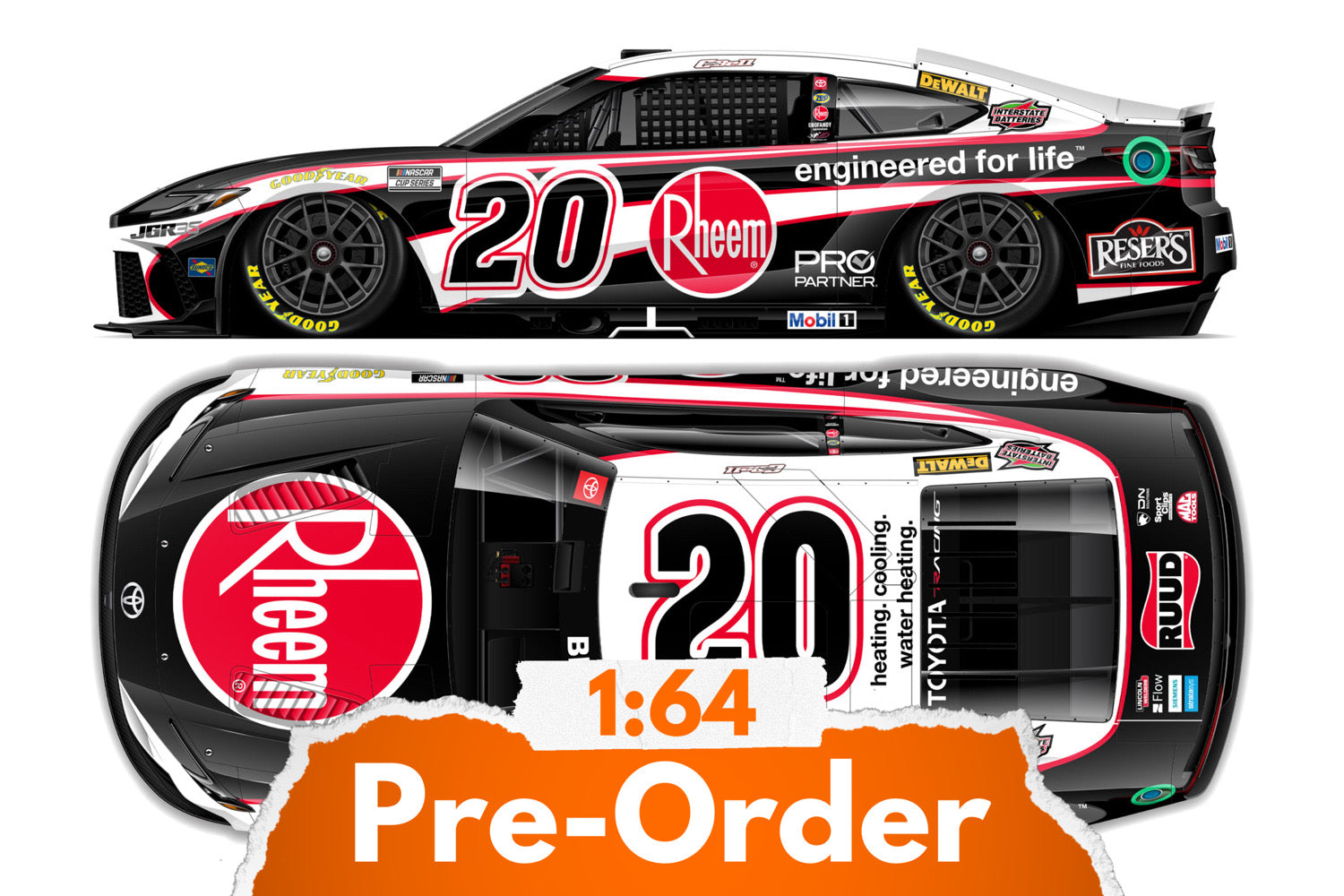 2026 Christopher Bell 1:64 Rheem Diecast