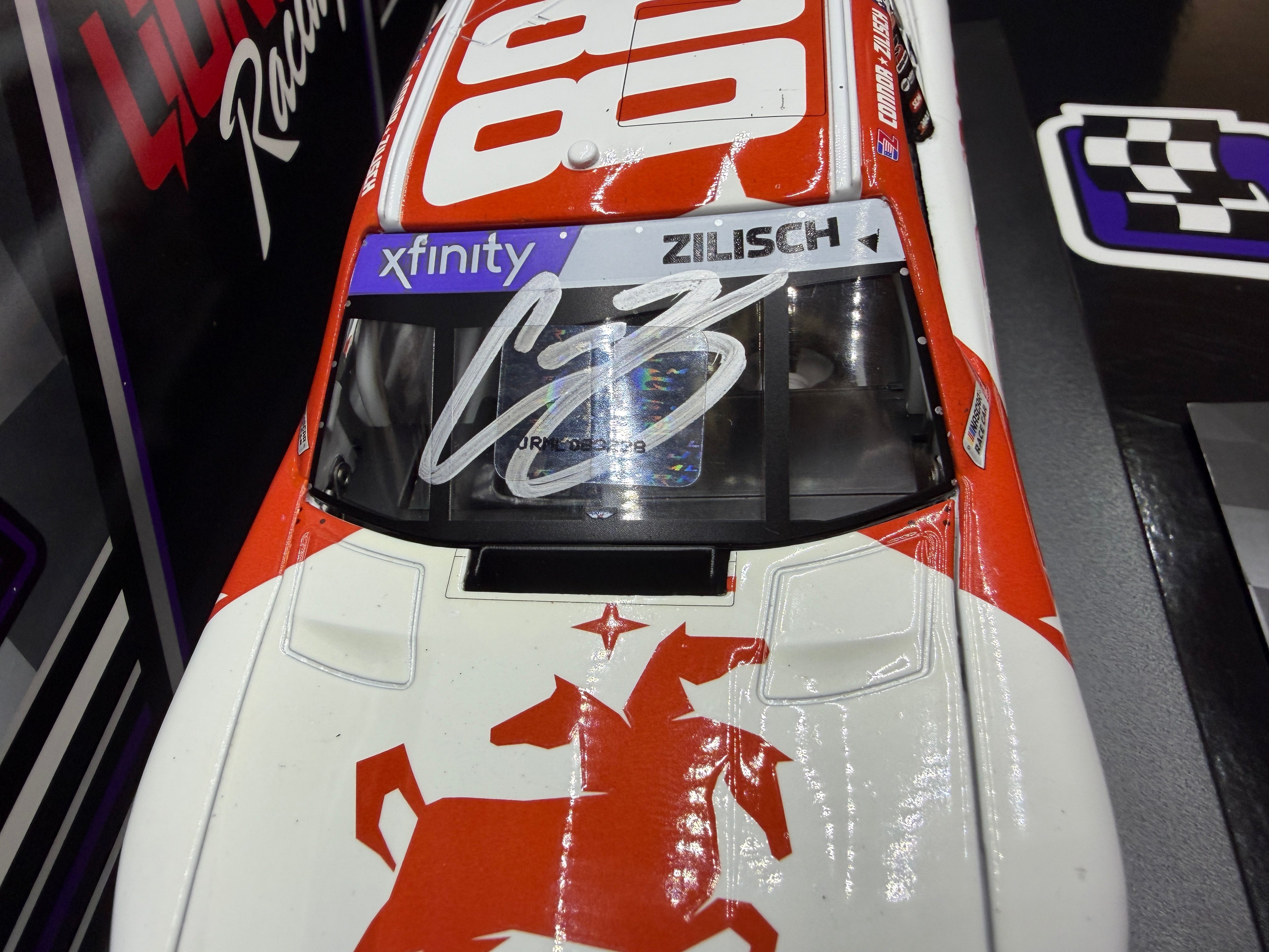 2025 Connor Zilisch 1:24 Registix Pocono Race Win Diecast (Autographed)