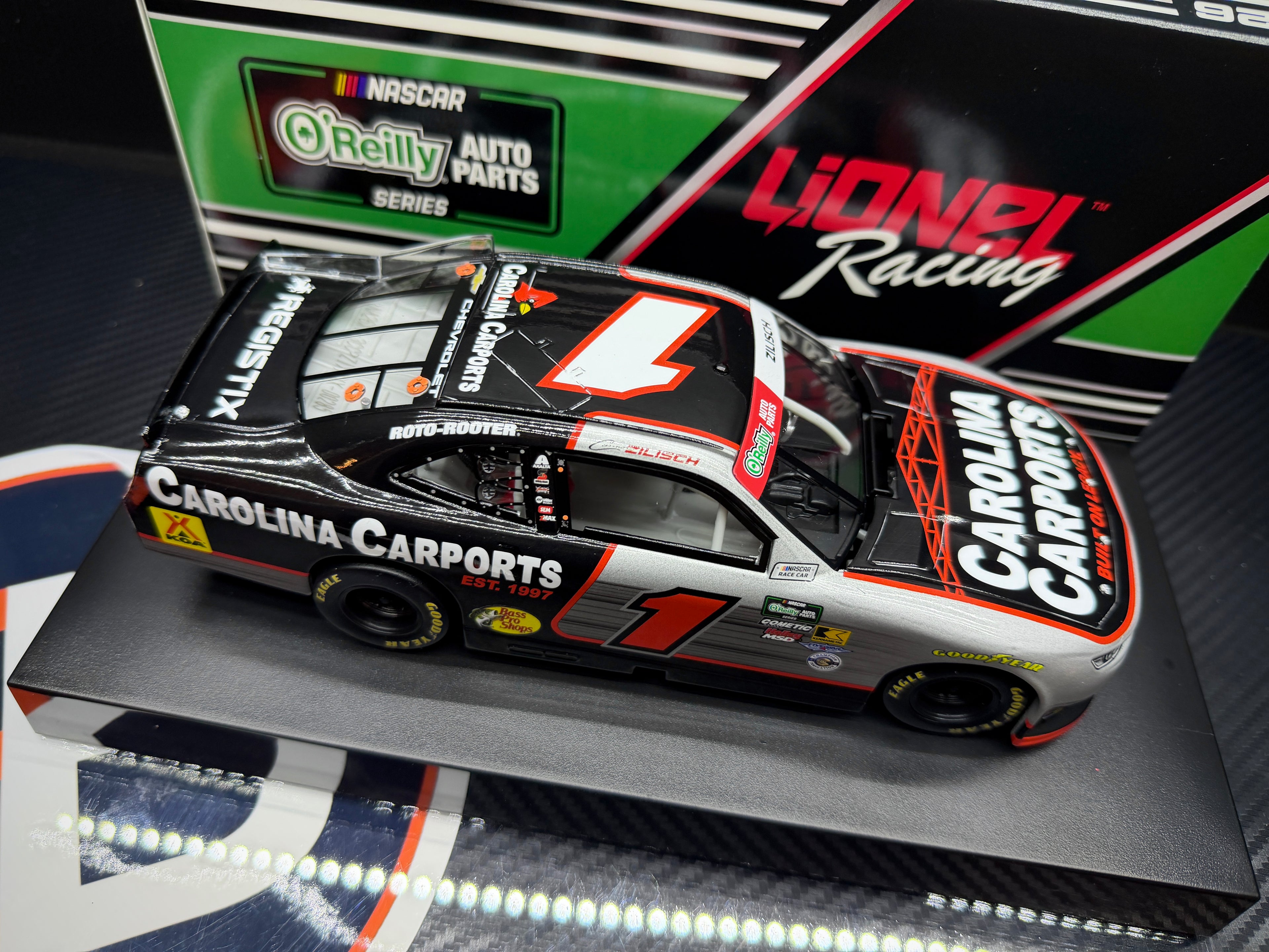 2026 Connor Zilisch 1:24 Carolina Carports NASCAR Diecast