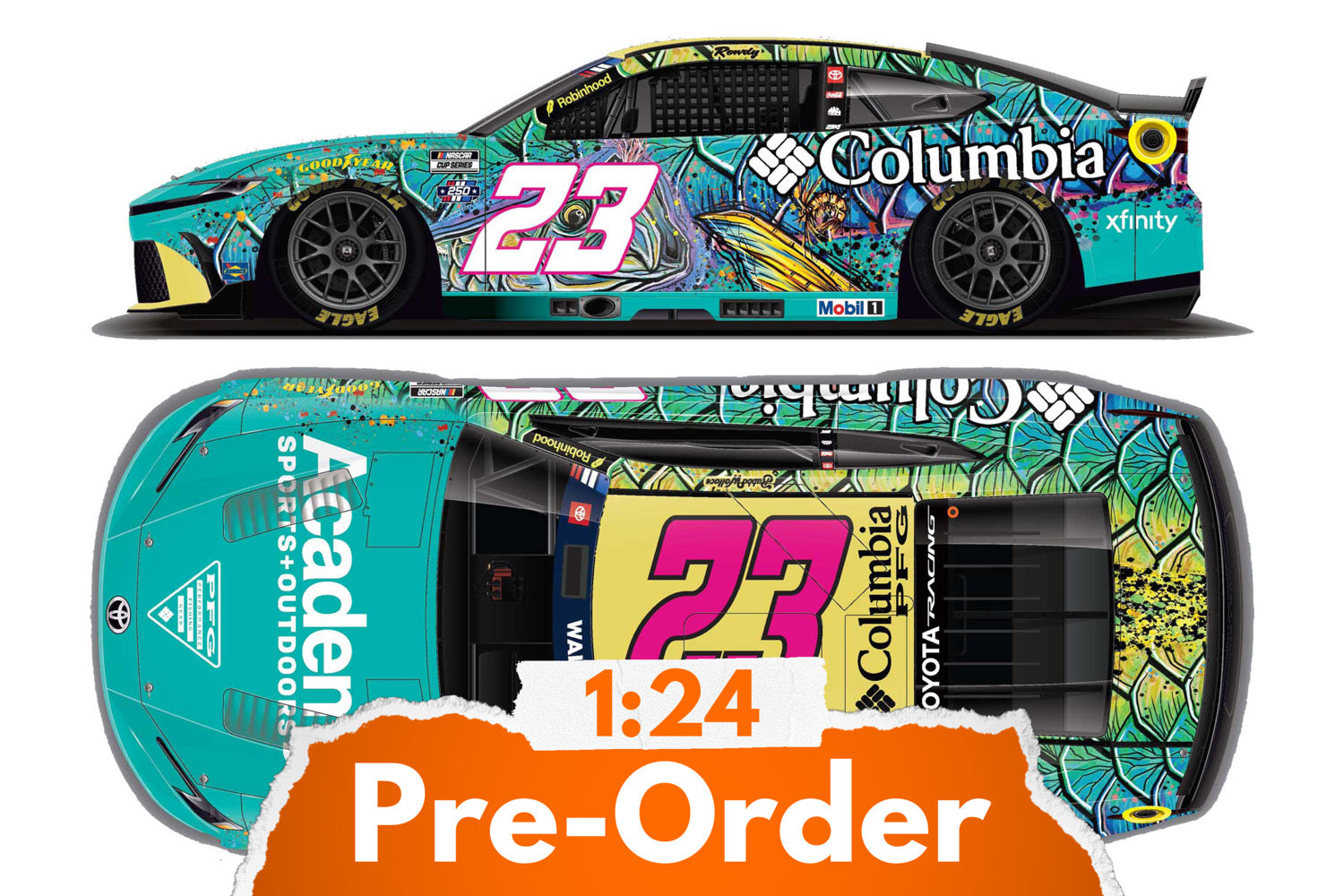 2026 Bubba Wallace 1:24 Columbia PFG Diecast