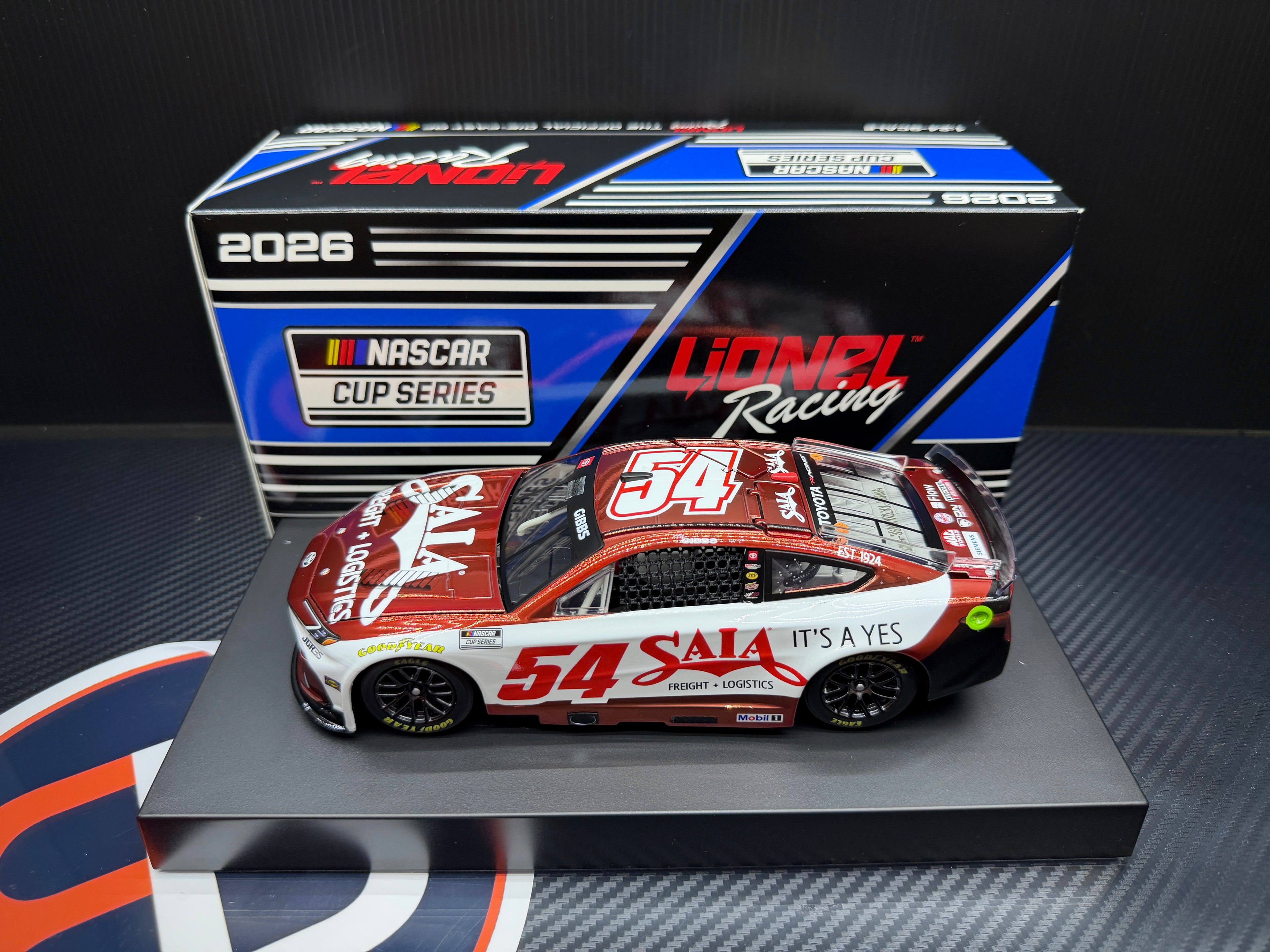 2026 Ty Gibbs 1:24 Saia LTL Freight NASCAR COLOR CHROME Diecast