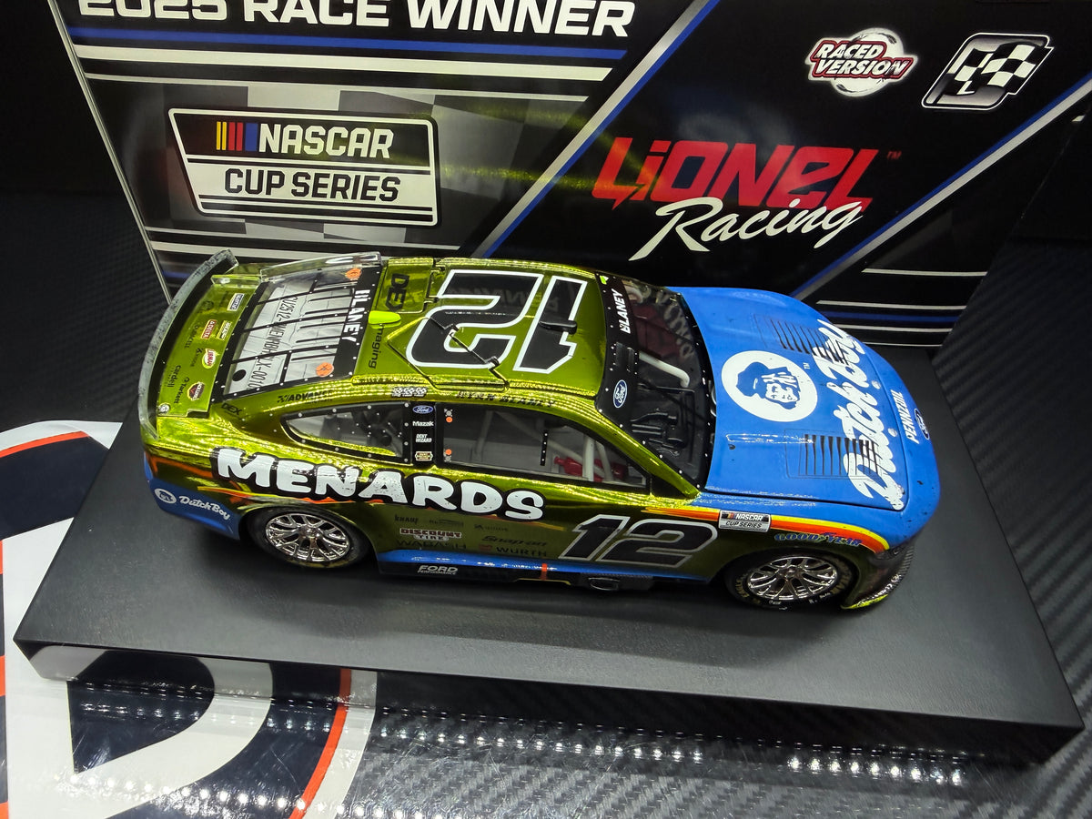 2025 Ryan Blaney 1:24 Menards / Dutch Boy Phoenix Race Win COLOR CHROME Diecast