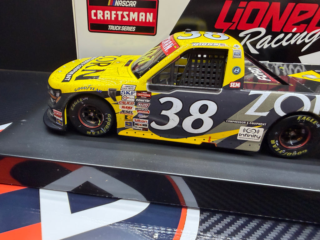 2024 Layne Riggs 1:24 Zorn Compressor & Equipment Wisconsin Race Win AUTOGRAPHED Diecast