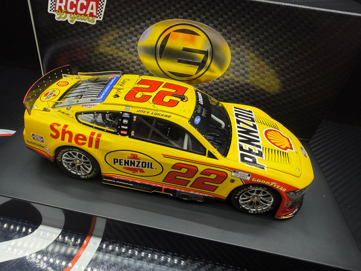 2026 Joey Logano 1:24 Shell-Pennzoil Daytona Duel Race Win ELITE Diecast