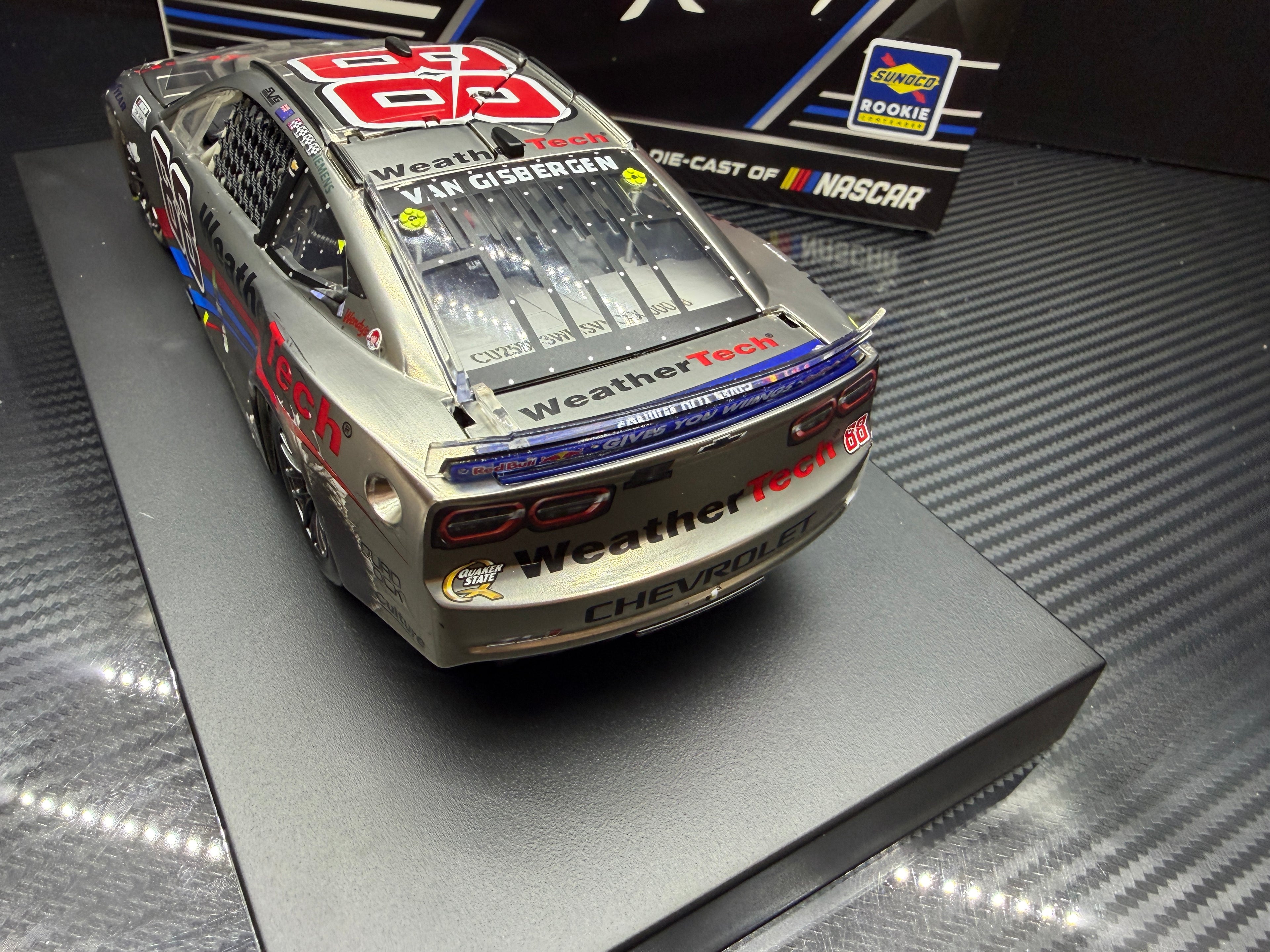 2025 Shane van Gisbergen 1:24 WeatherTech Watkins Glen Race Win COLOR CHROME Diecast