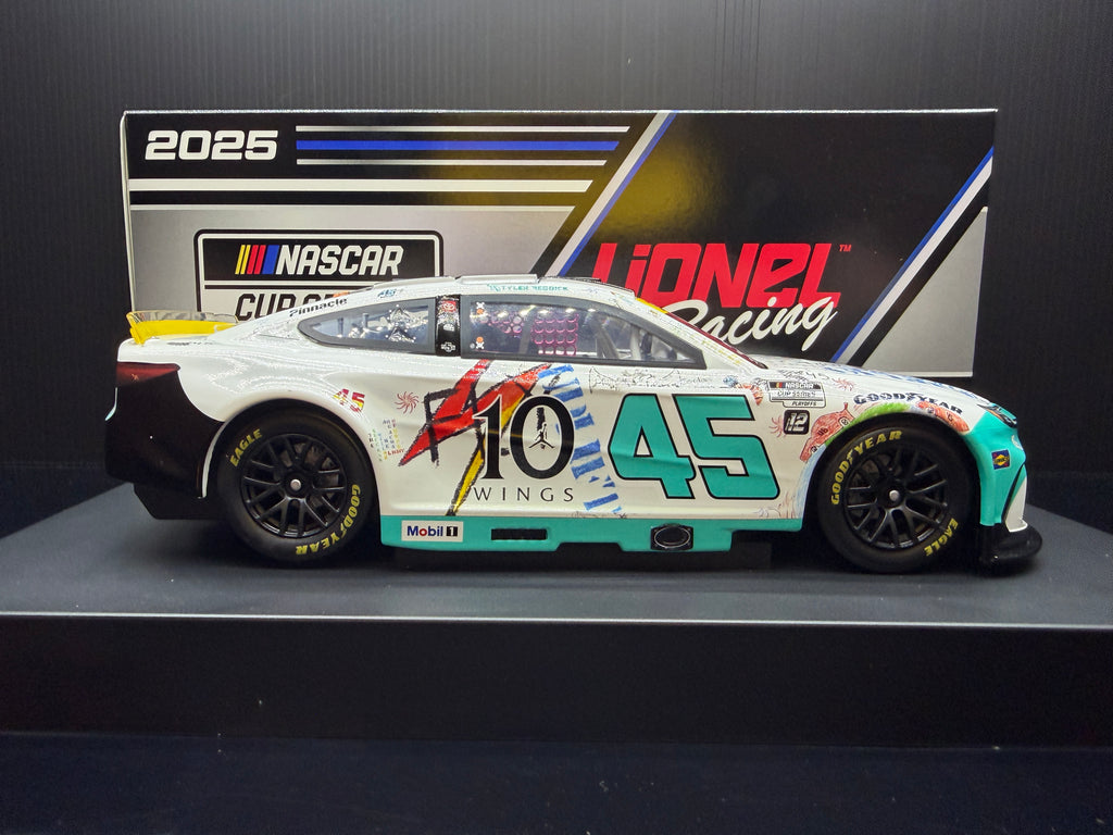 2025 Tyler Reddick 1:24 Jordan Brand “10 Wings” Charlotte Diecast