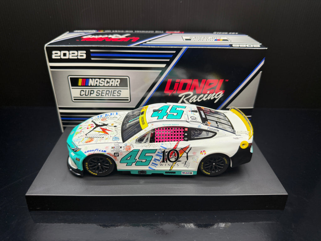 2025 Tyler Reddick 1:24 Jordan Brand “10 Wings” Charlotte Diecast