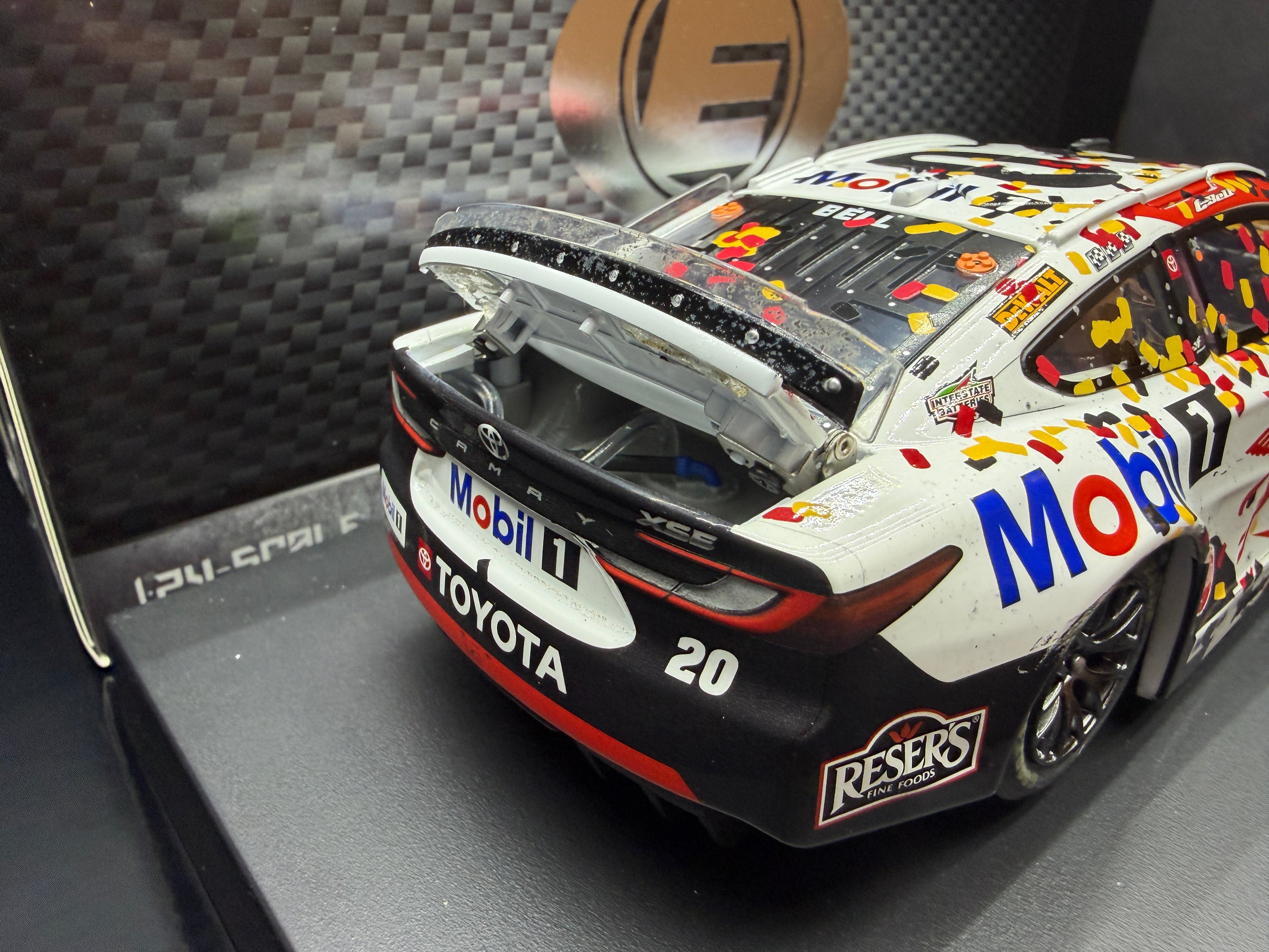 2025 Christopher Bell 1:24 Mobil 1 North Wilkesboro All Star Elite Race Win Diecast