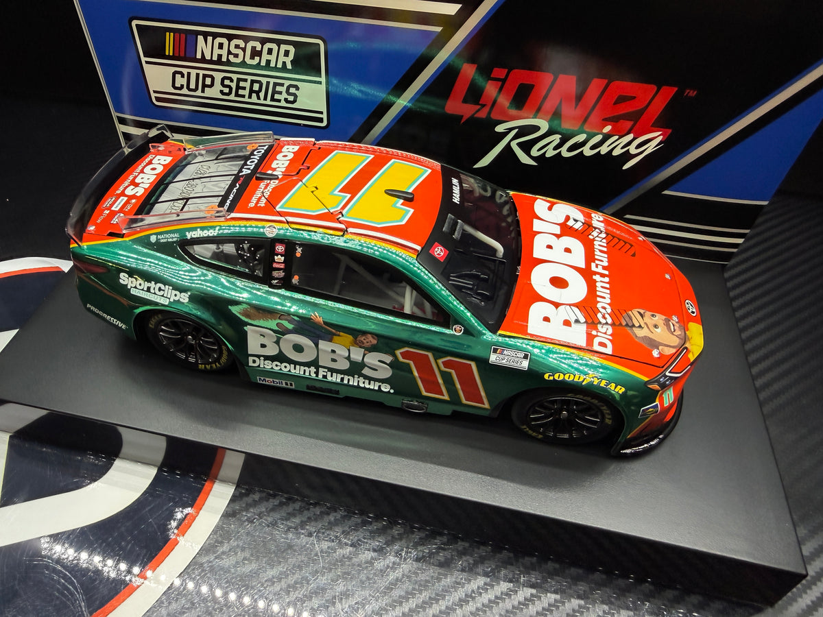 2026 Denny Hamlin 1:24 Bob's Discount Furniture COLOR CHROME Diecast