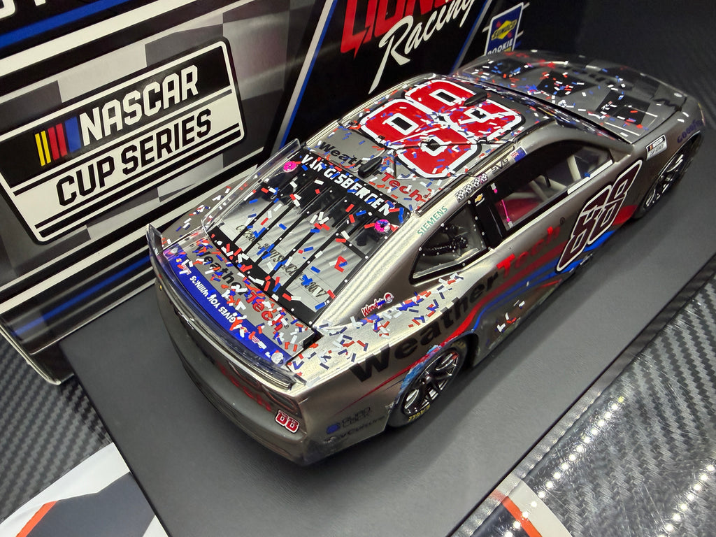 2025 Shane van Gisbergen 1:24 WeatherTech Charlotte Roval Race Win COLOR CHROME Diecast