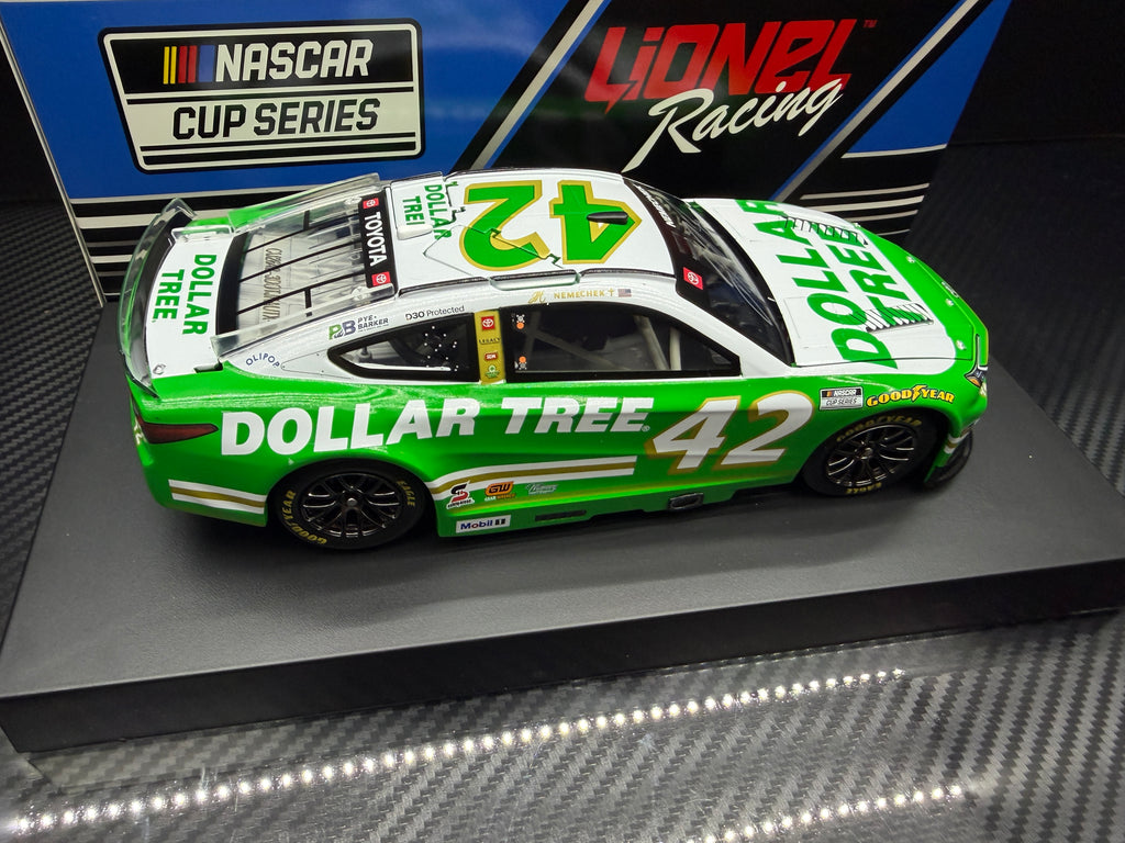 2026 John Hunter Nemechek 1:24 Dollar Tree Diecast (Autographed)