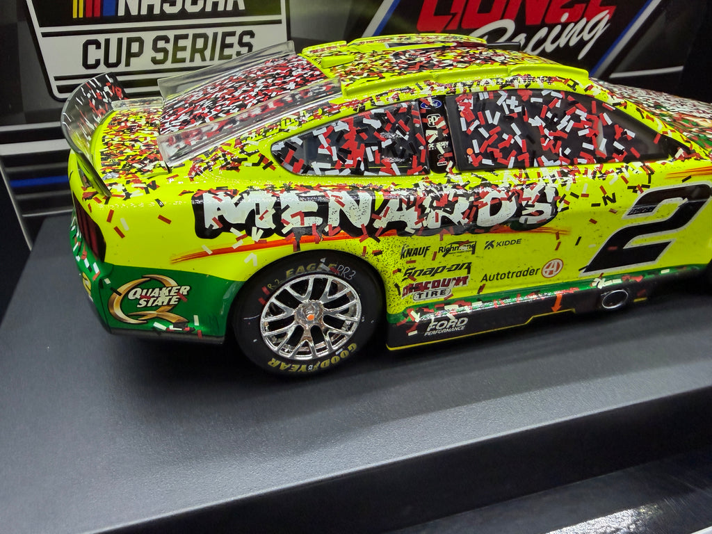 2025 Austin Cindric 1:24 Menards Talladega Race Win Diecast