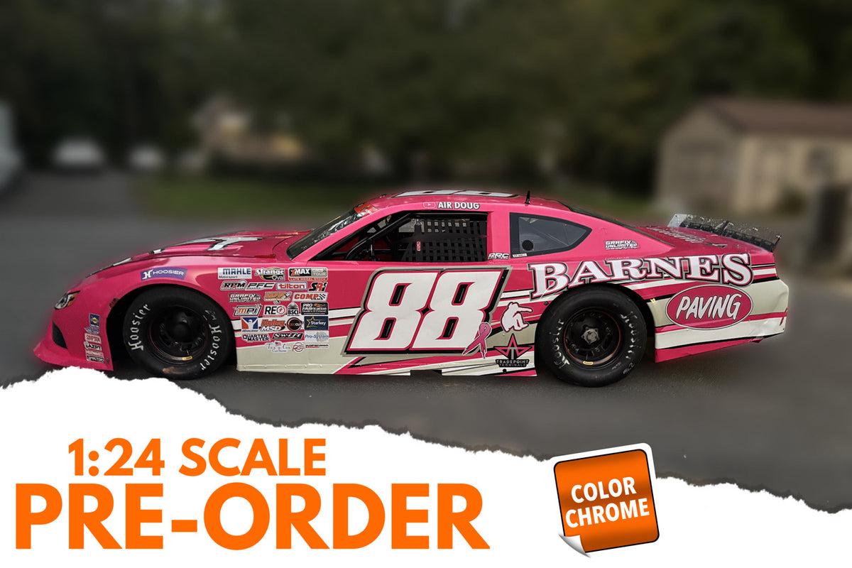 2026 Doug Barnes Jr 1:24 Air Doug / Barnes Paving COLOR CHROME Diecast