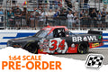2026 Layne Riggs 1:64 Knuckle Boxing New Hampshire Race Win Diecast