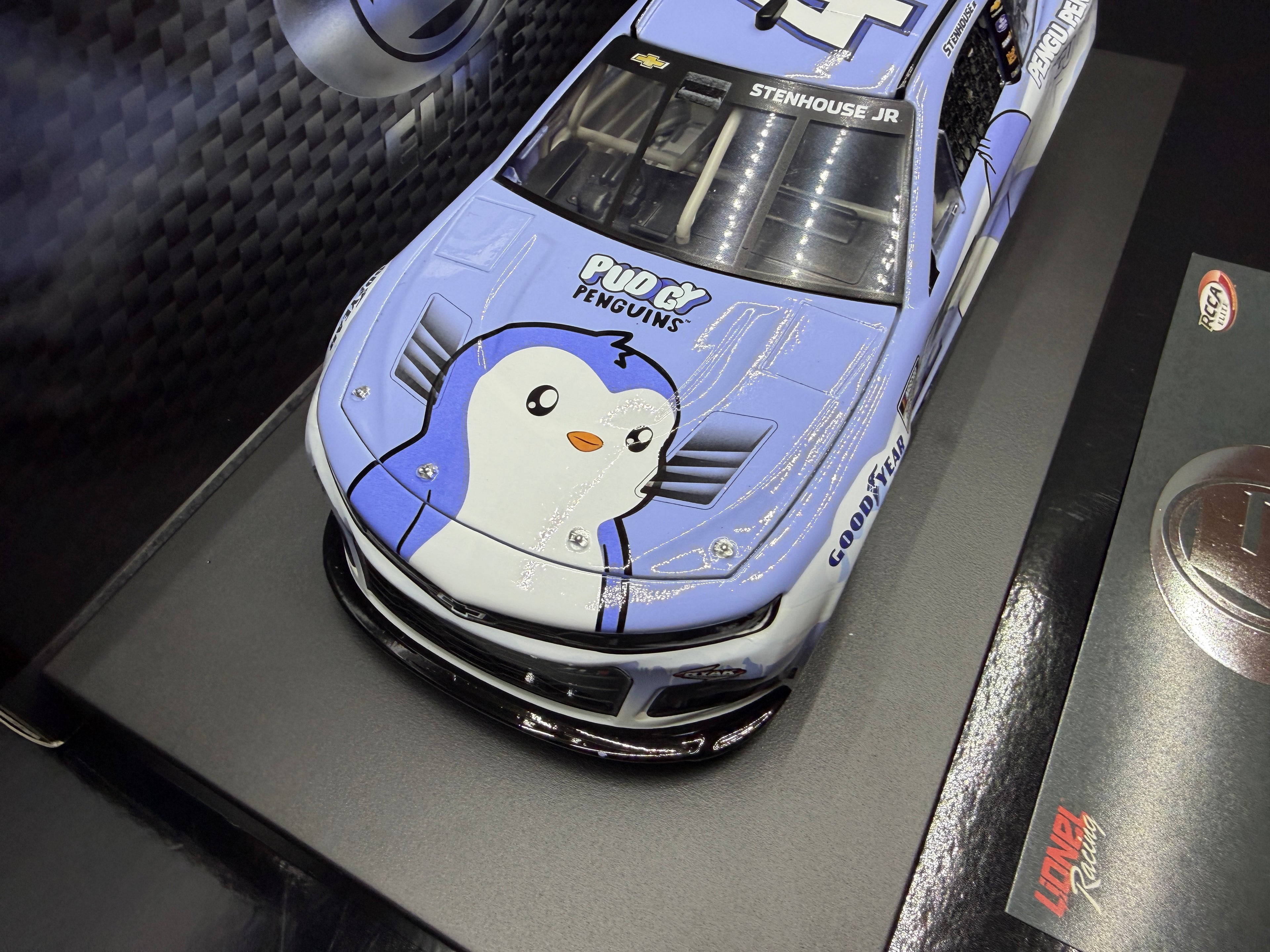 2025 Ricky Stenhouse Jr 1:24 Pudgy Penguins Elite Diecast