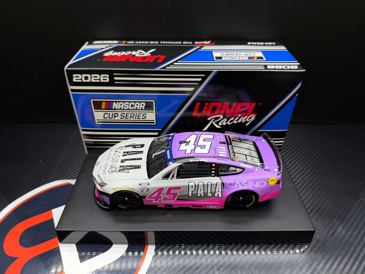 2026 Tyler Reddick 1:24 Pala Casino Diecast