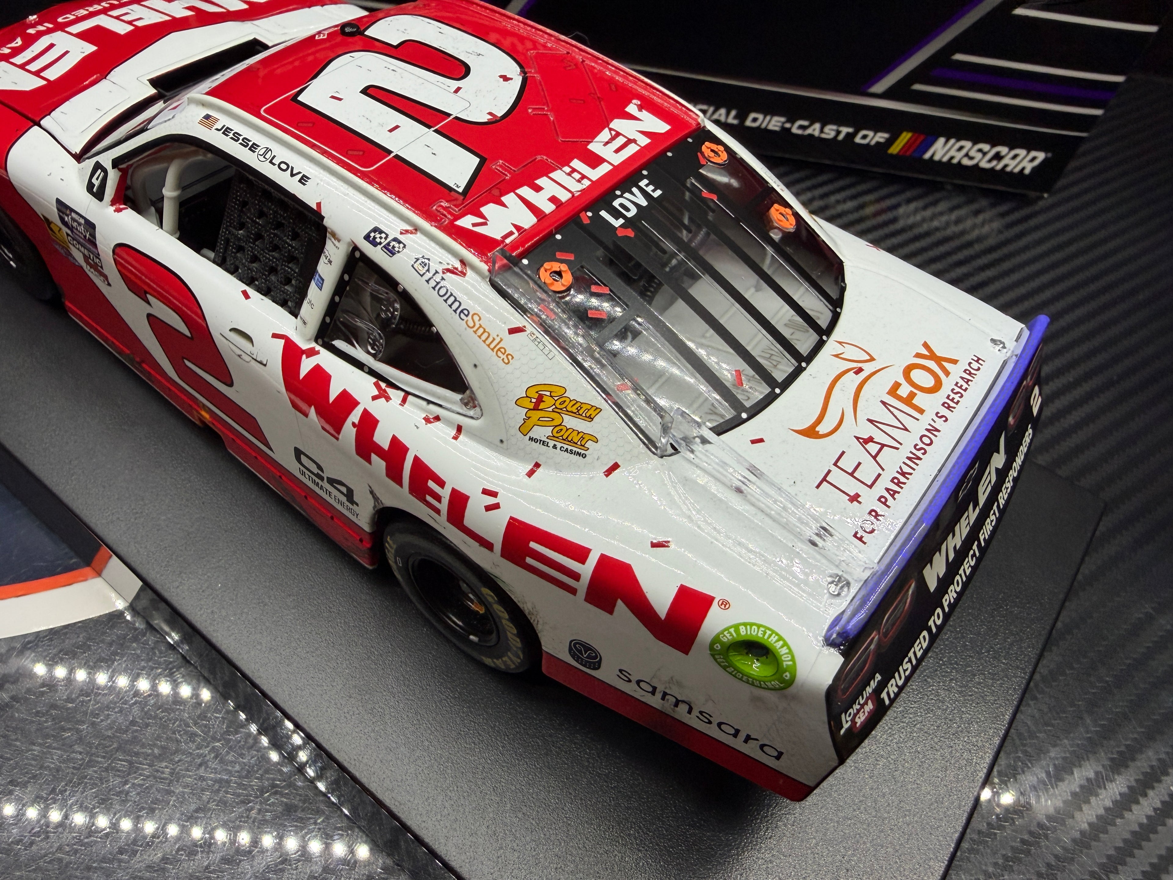 2025 Jesse Love 1:24 Whelen Phoenix Raced Version Diecast