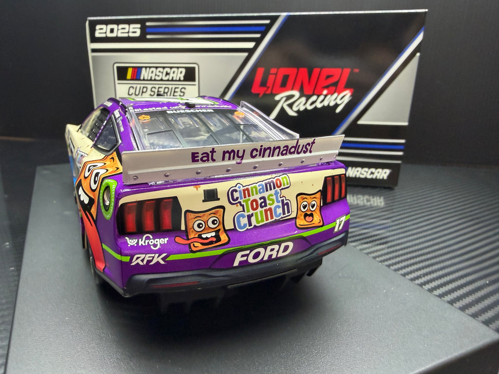 2025 Chris Buescher 1:24 Cinnamon Toast Crunch Diecast