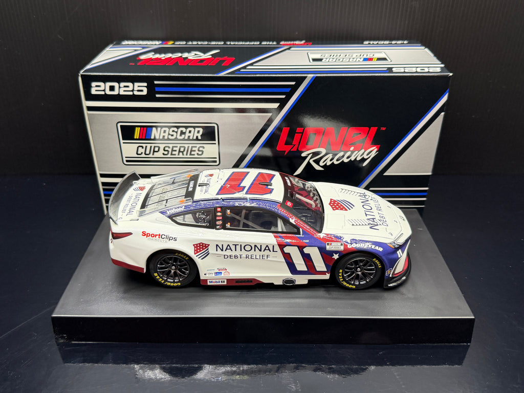 2025 Denny Hamlin 1:24 National Debt Relief Diecast