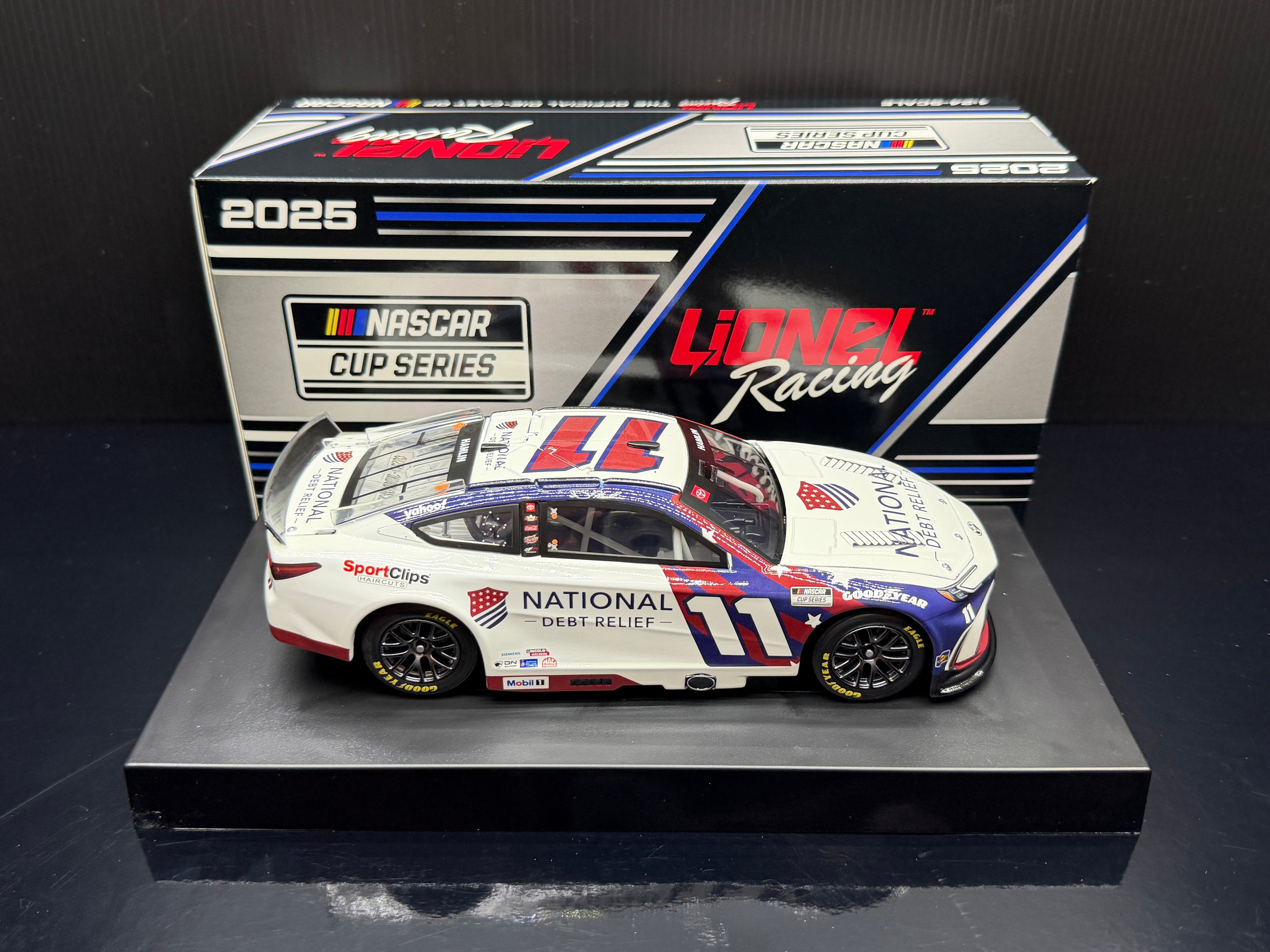 2025 Denny Hamlin 1:24 National Debt Relief Diecast
