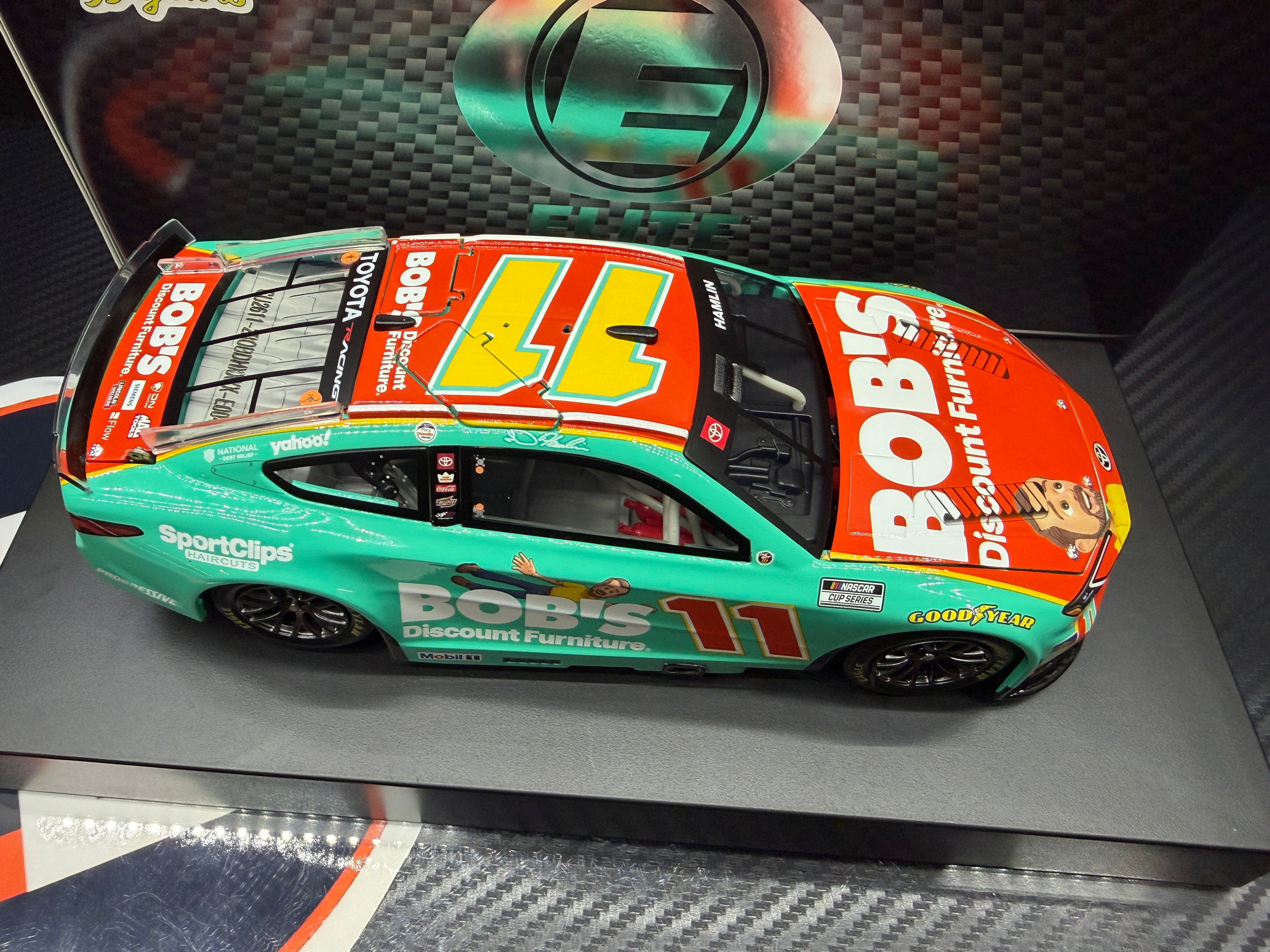 2026 Denny Hamlin 1:24 Bob's Discount Furniture ELITE Diecast