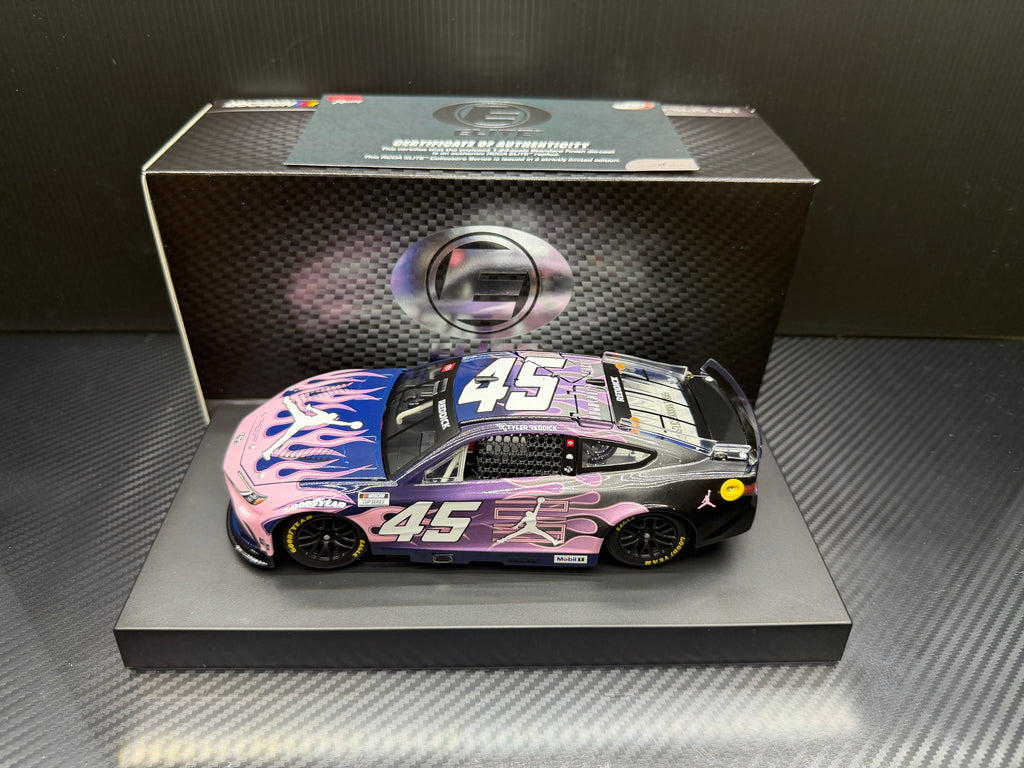 2025 Tyler Reddick 1:24 Jordan Brand Desert Sun ELITE Diecast