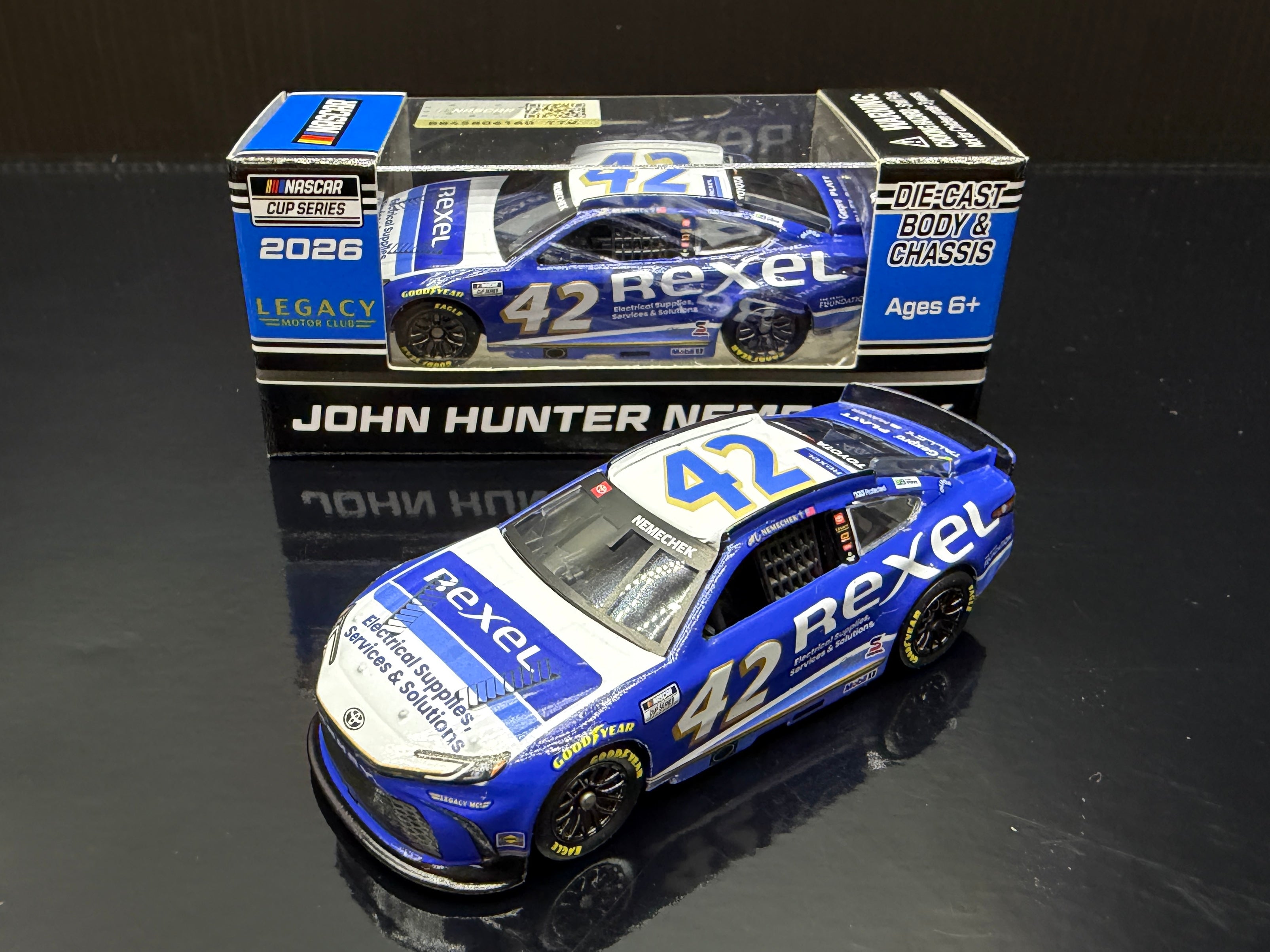 2026 John Hunter Nemechek 1:64 Rexel Diecast