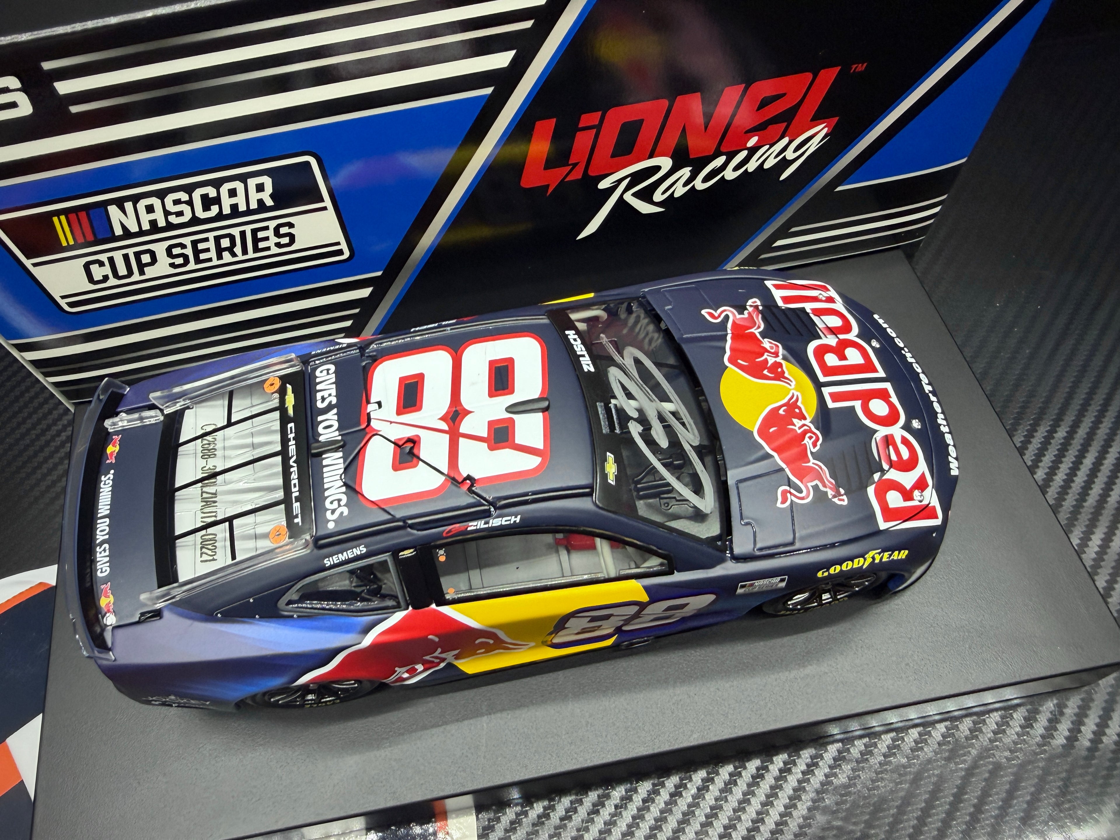 2026 Connor Zilisch 1:24 Red Bull AUTOGRAPHED Diecast