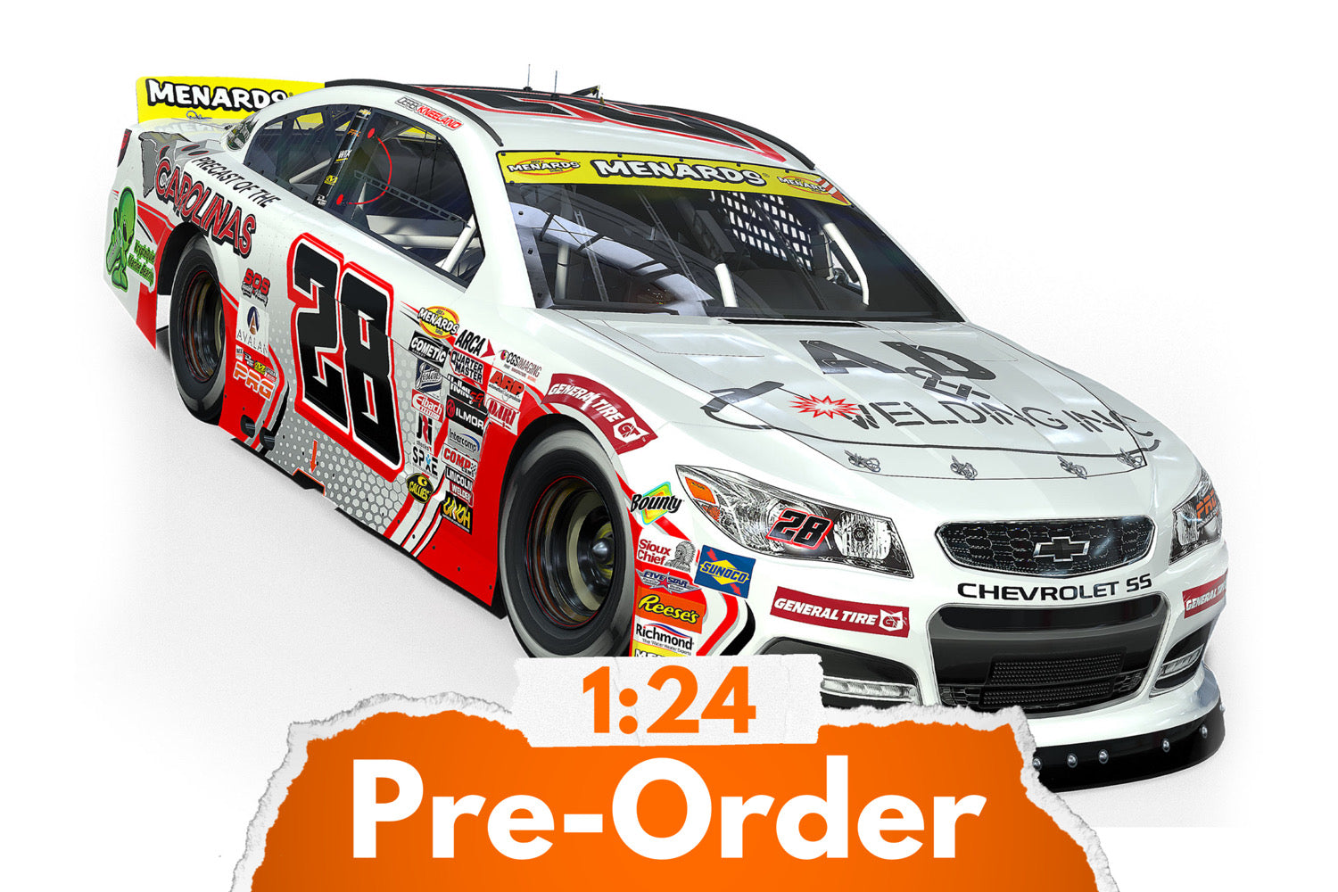 2026 Derek Kneeland 1:24 A&D Welding / Kryptoquiet Marine Bearings Diecast