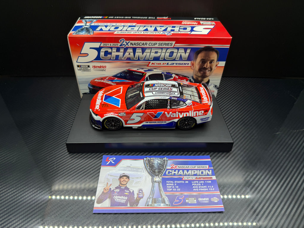 2025 Kyle Larson 1:24 Valvoline Champion Diecast
