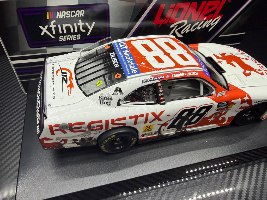 2025 Connor Zilisch 1:24 Registix Watkins Glen AUTOGRAPHED Race Win Diecast