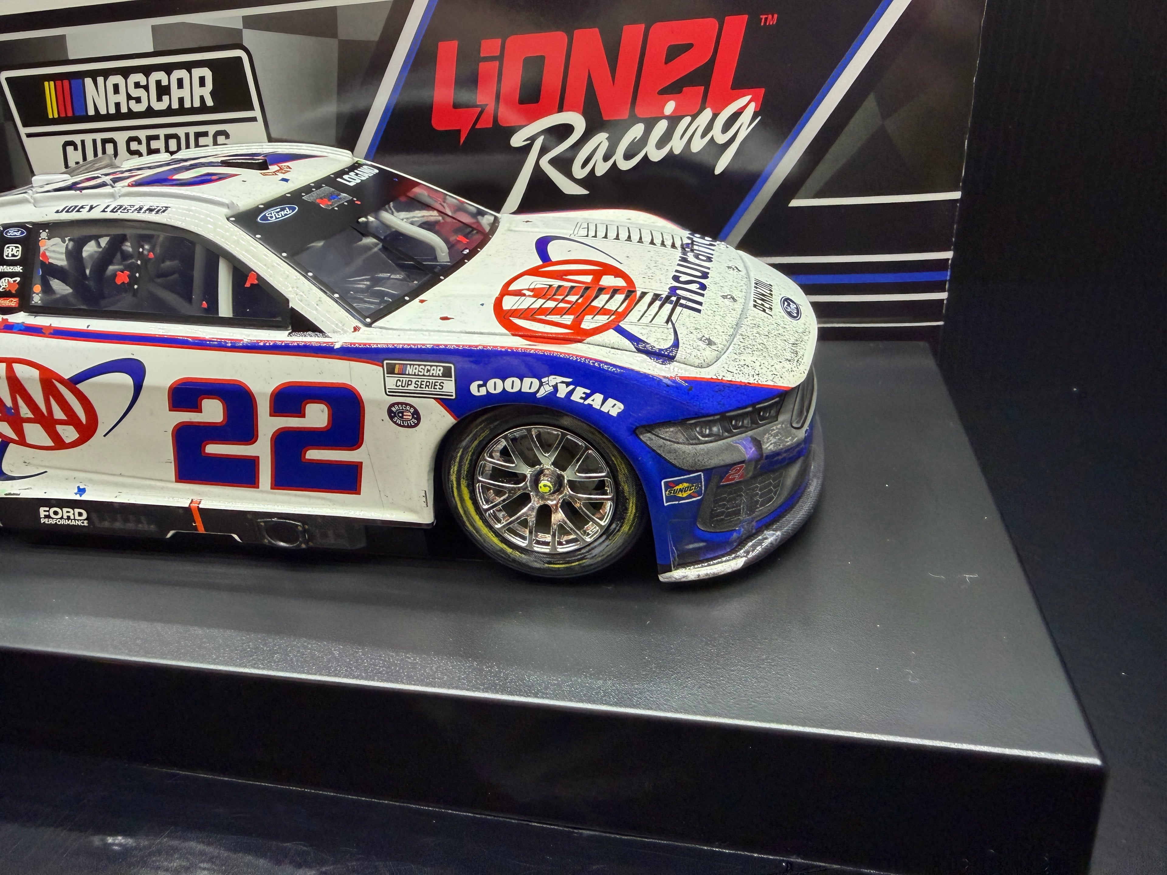2025 Joey Logano 1:24 AAA Insurance Texas Race Win Diecast