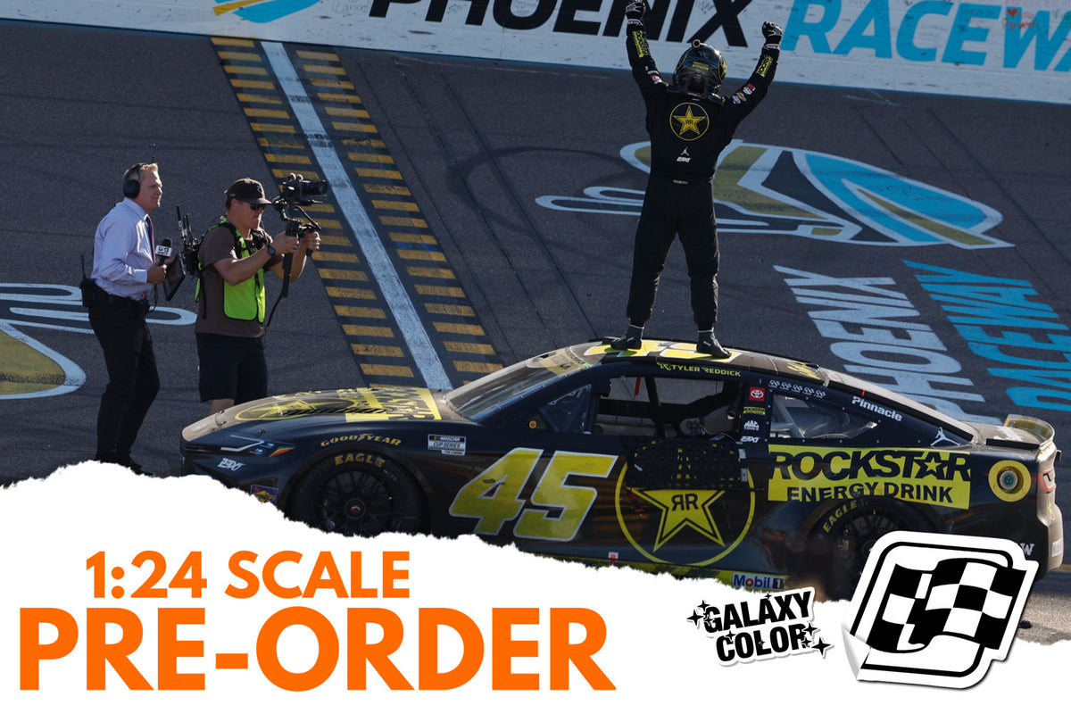 2026 Tyler Reddick 1:24 Rockstar Energy Phoenix Race Win GALAXY (BLACK) Diecast