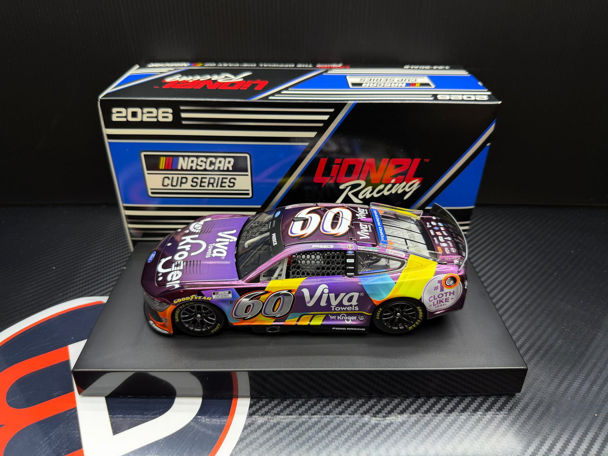 2026 Ryan Preece 1:24 Kroger Viva Greg Biffle Tribute COLOR CHROME Diecast