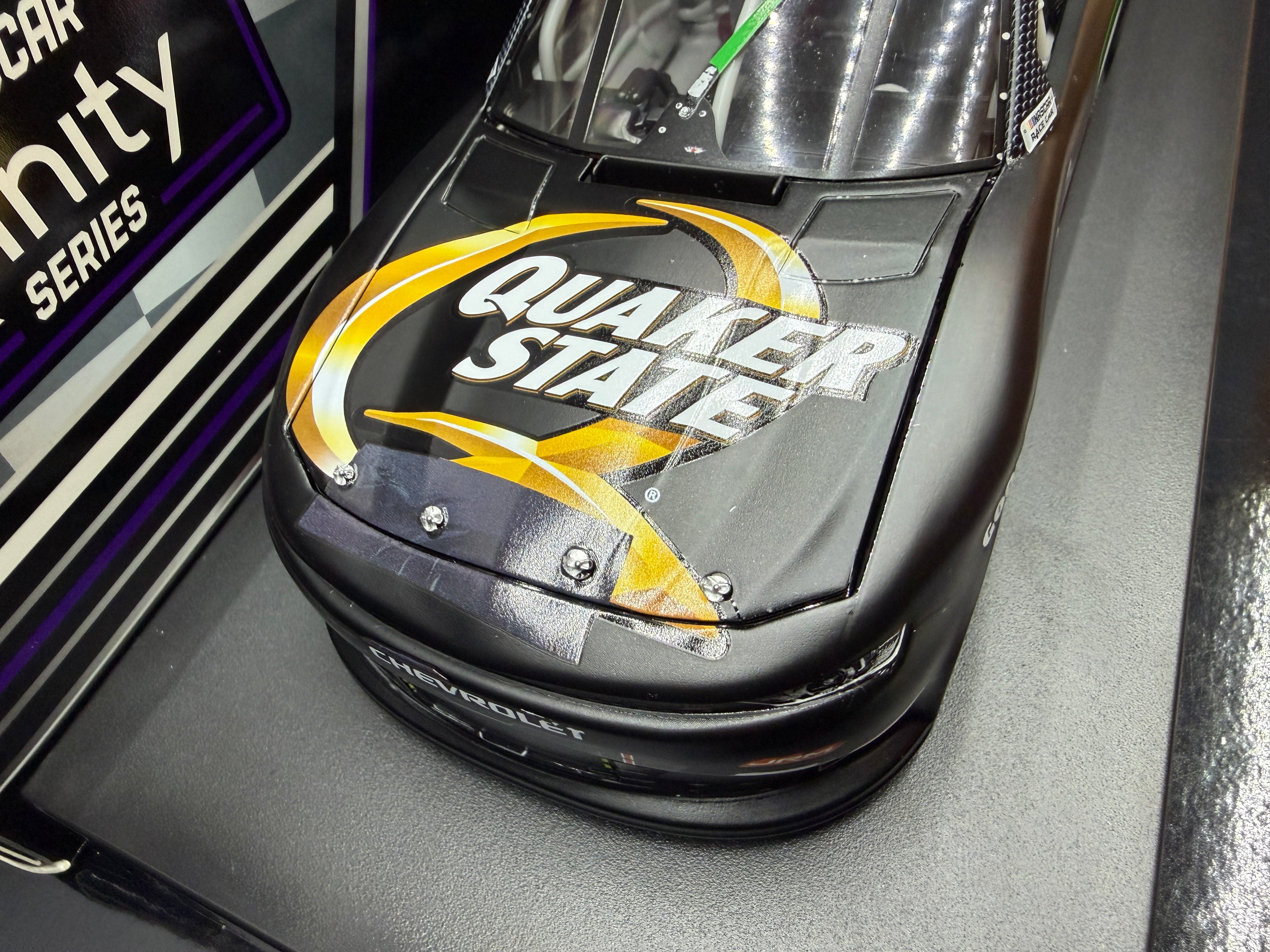 2025 Daniel Suarez 1:24 Quaker State Mexico City Race Win Diecast