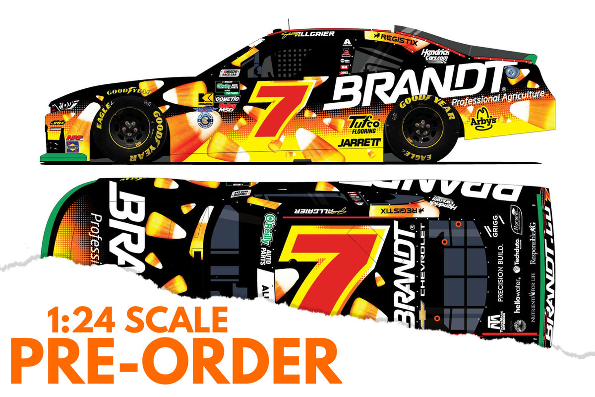 2026 Justin Allgaier 1:24 Brandt Halloween NASCAR Diecast