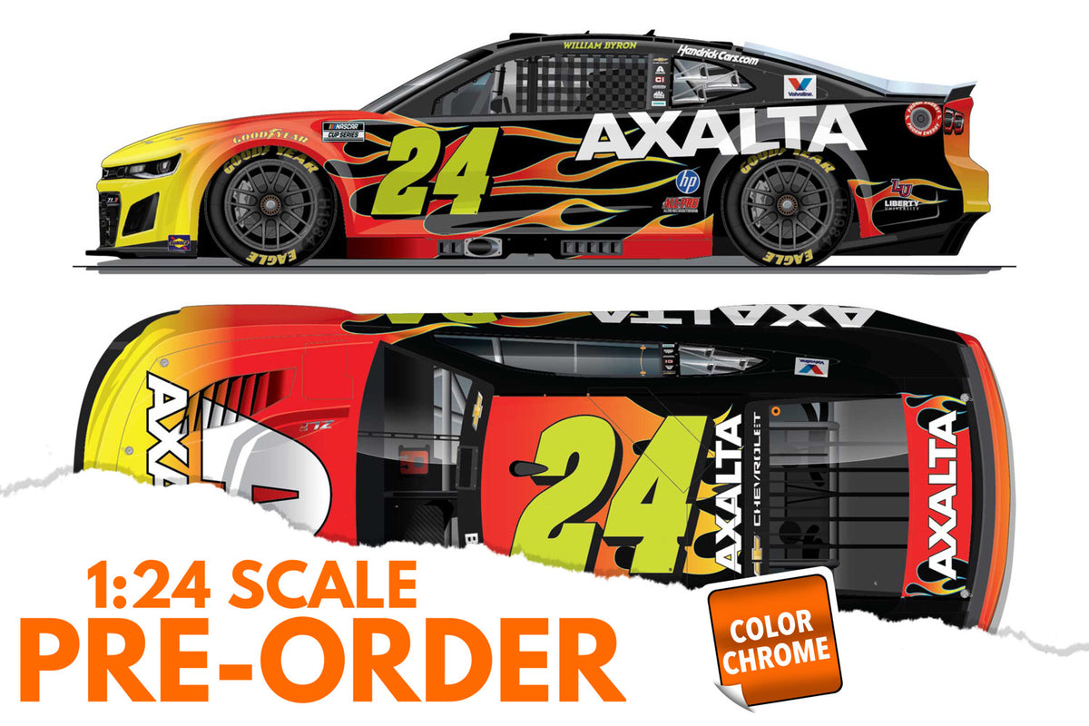 2026 William Byron 1:24 Axalta Final Ride COLOR CHROME Diecast