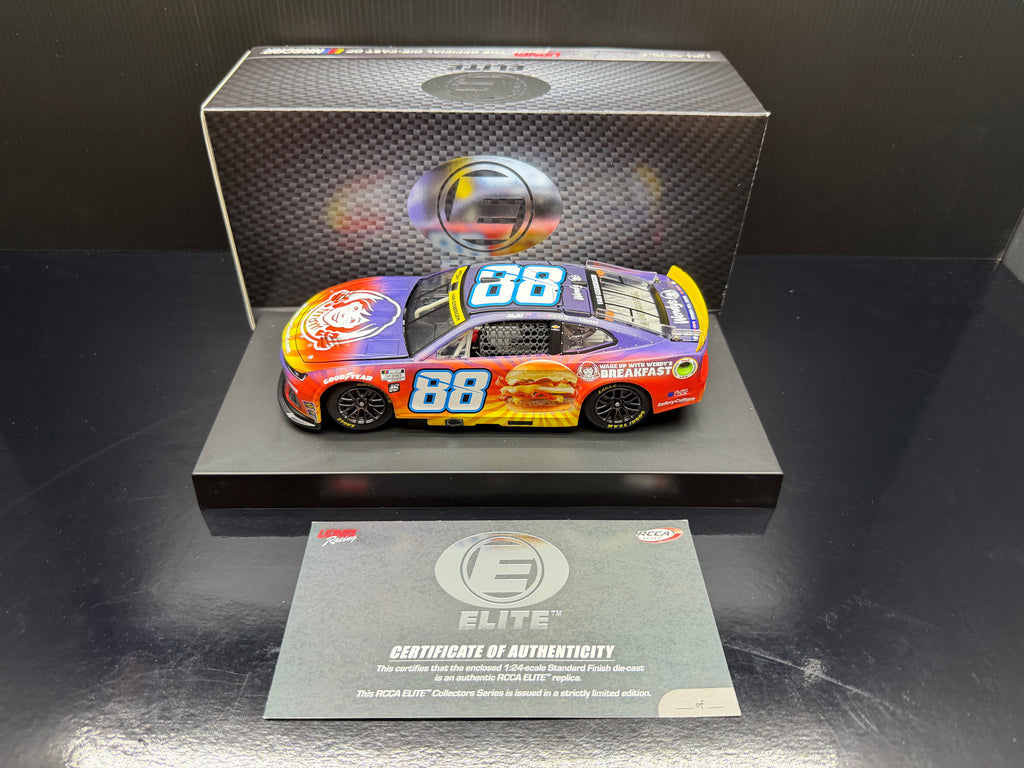 2025 Shane Van Gisbergen 1:24 Wendy's Breakfast Baconator Elite Diecast