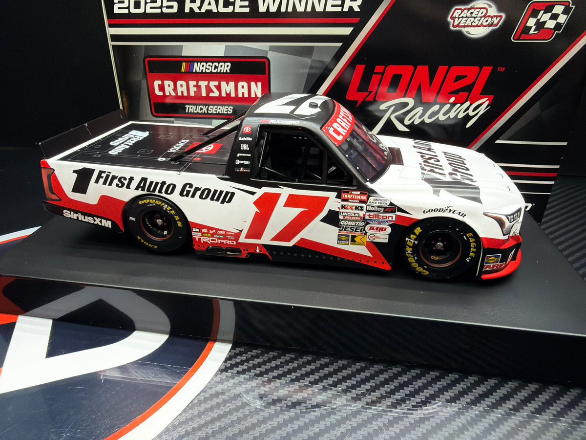 2025 Gio Ruggerio 1:24 First Auto Group Talladega Race Win Diecast