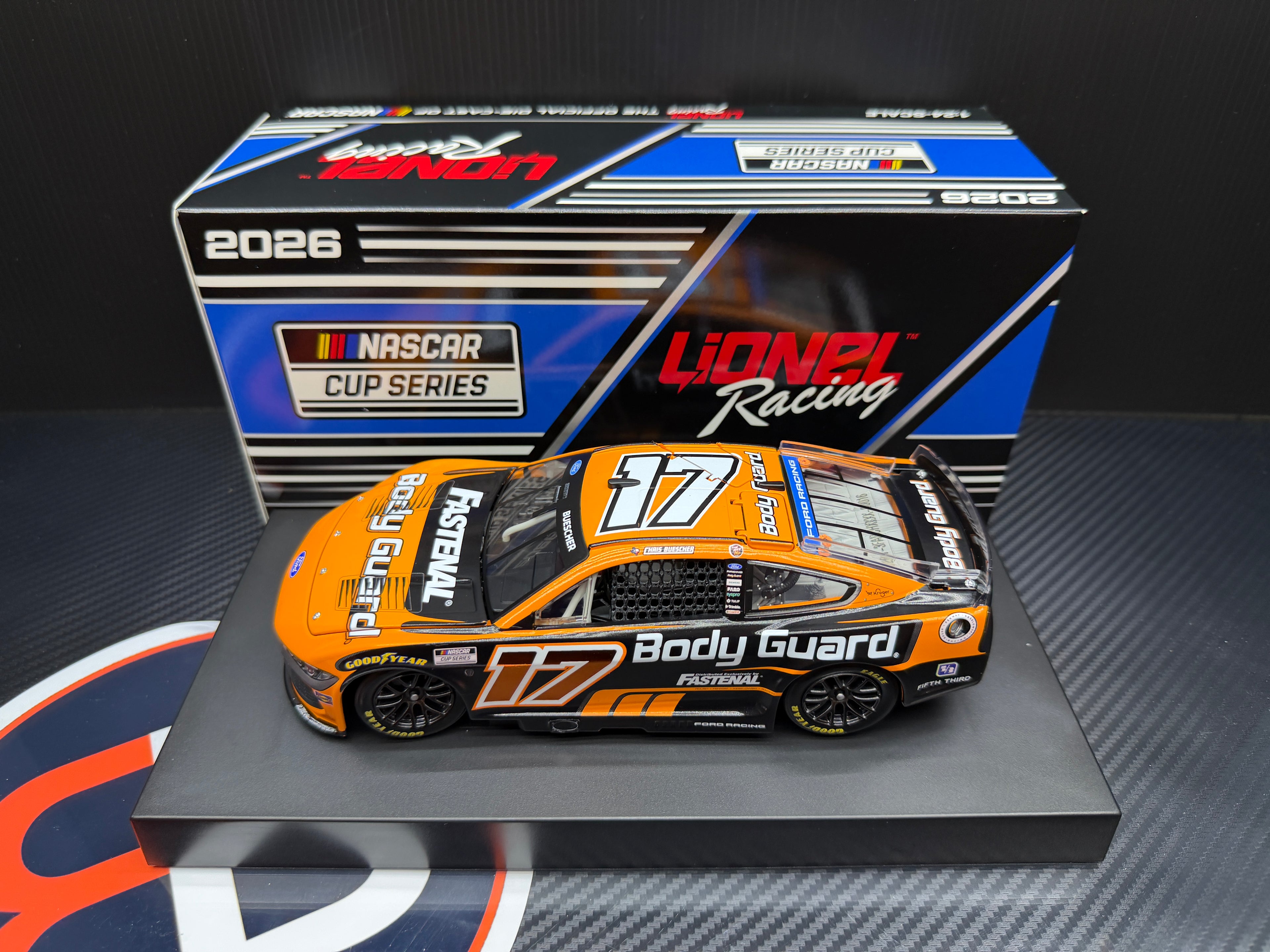 2026 Chris Buescher 1:24 Body Guard NASCAR Diecast