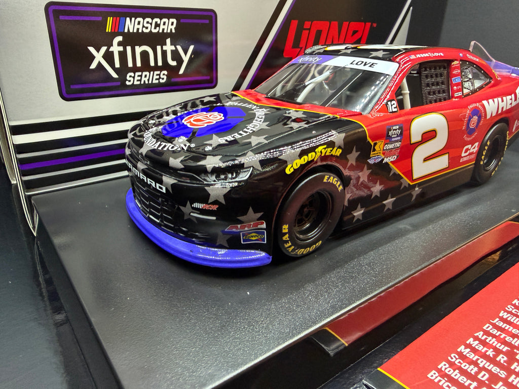 2025 Jesse Love 1:24 Whelen / National Fallen Firefighters Foundation Diecast