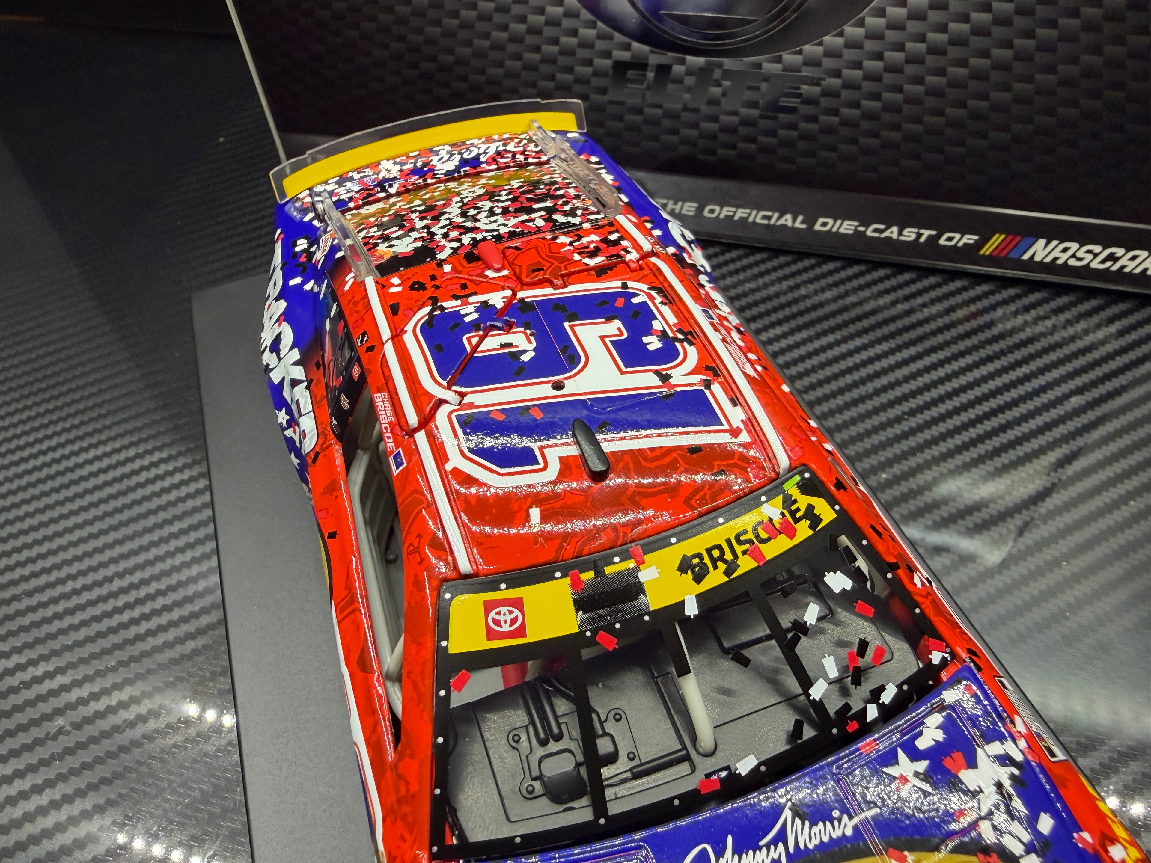 2025 Chase Briscoe 1:24 Bass Pro Shops Southern 500 Darlington ELITE Race Win Diecast