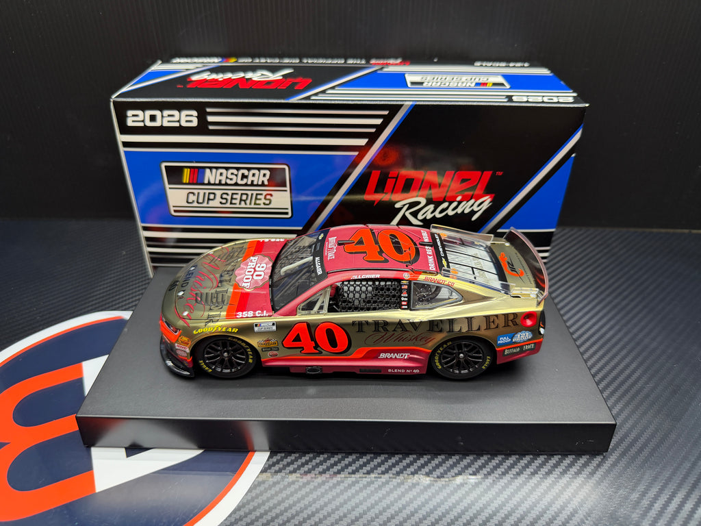 2026 Justin Allgaier 1:24 Traveller Whiskey COLOR CHROME Diecast