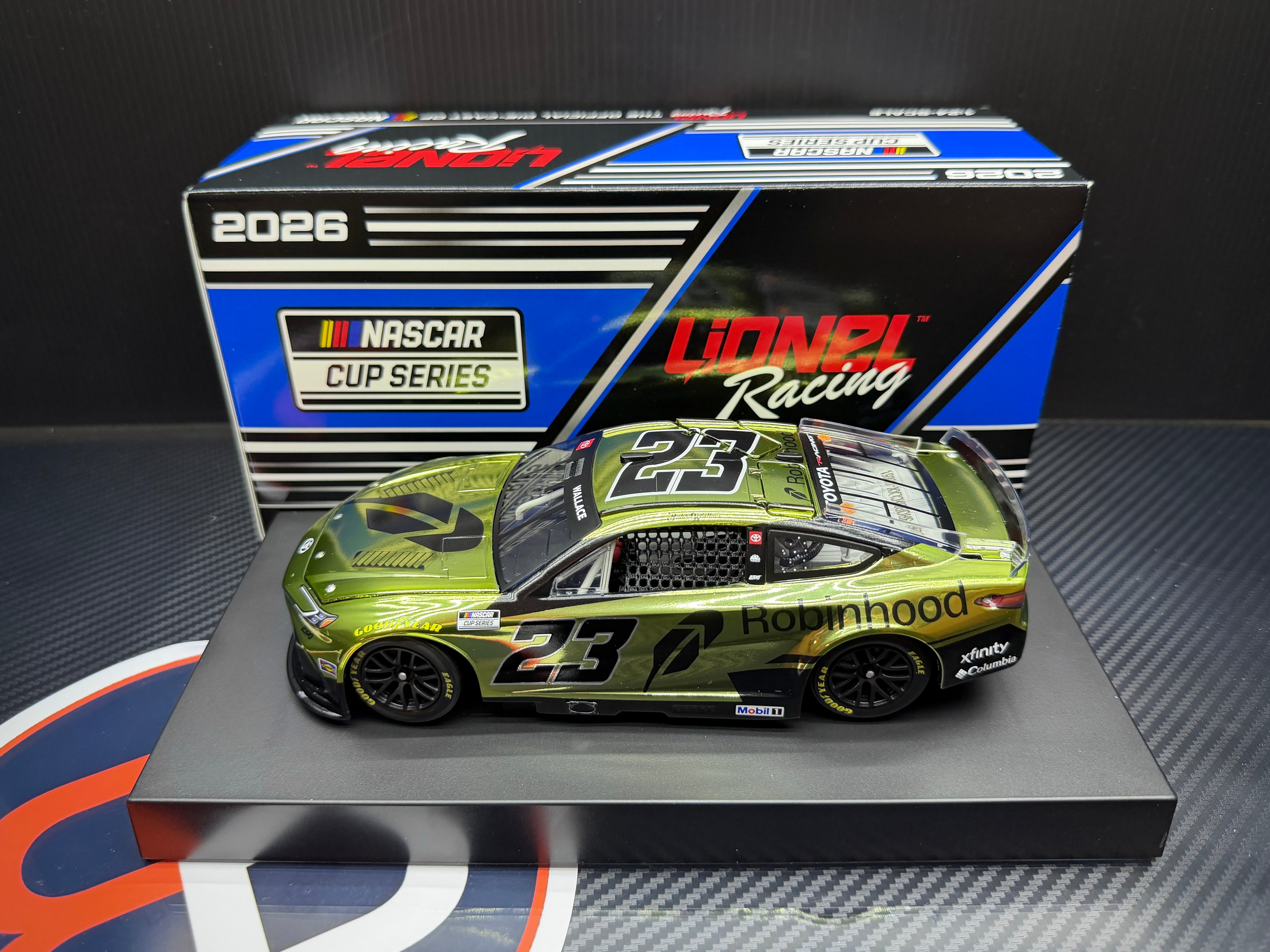 2026 Bubba Wallace 1:24 Robinhood COLOR CHROME NASCAR Diecast
