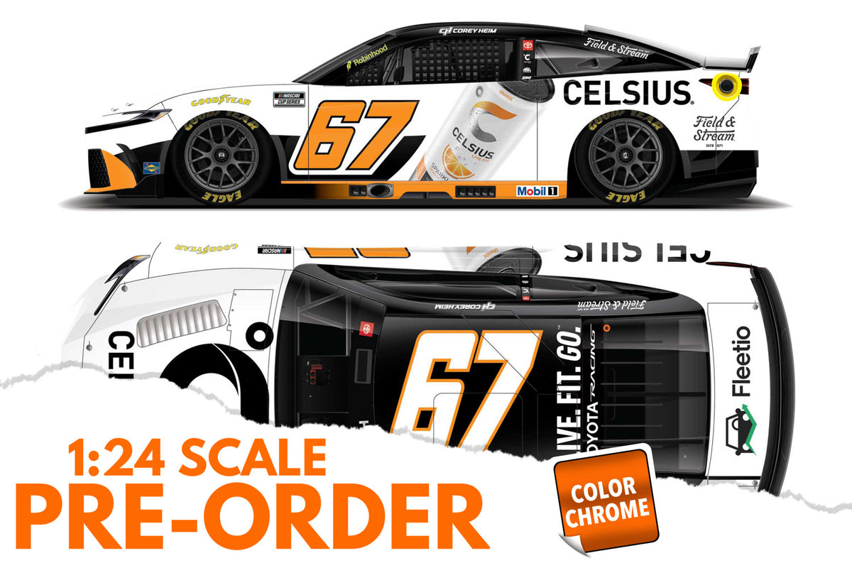 2026 Corey Heim 1:24 Celsius COLOR CHROME Diecast