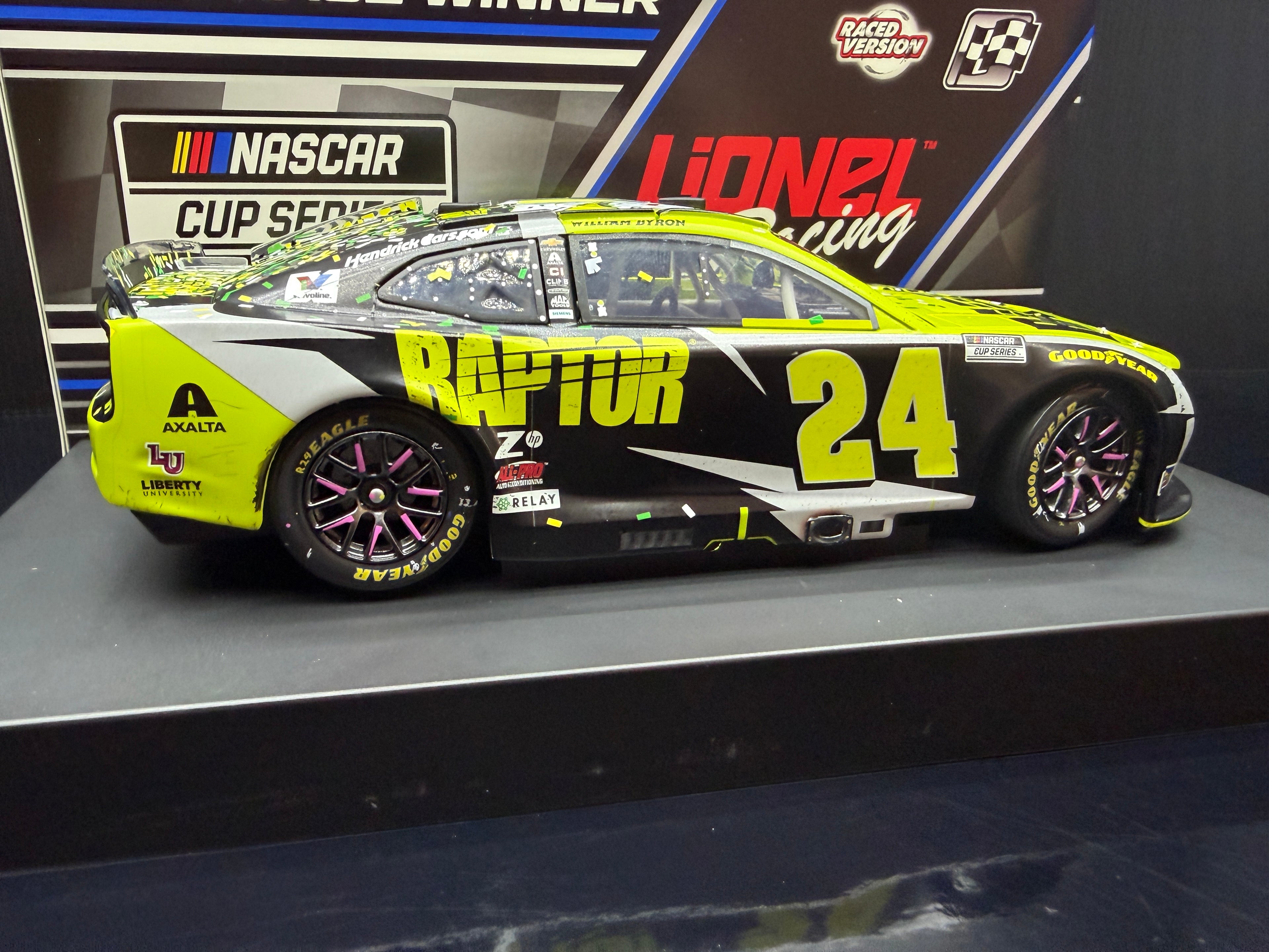 2025 William Byron 1:24 Raptor Iowa Race Win Diecast