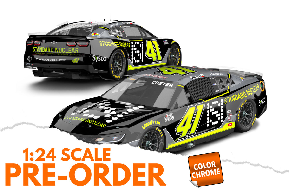 2026 Cole Custer 1:24 Standard Nuclear COLOR CHROME NASCAR Diecast