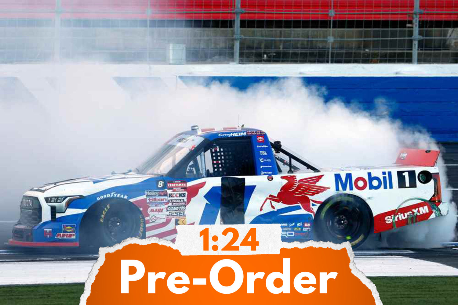 2025 Corey Heim 1:24 Mobil 1 Charlotte Roval Race Win Diecast